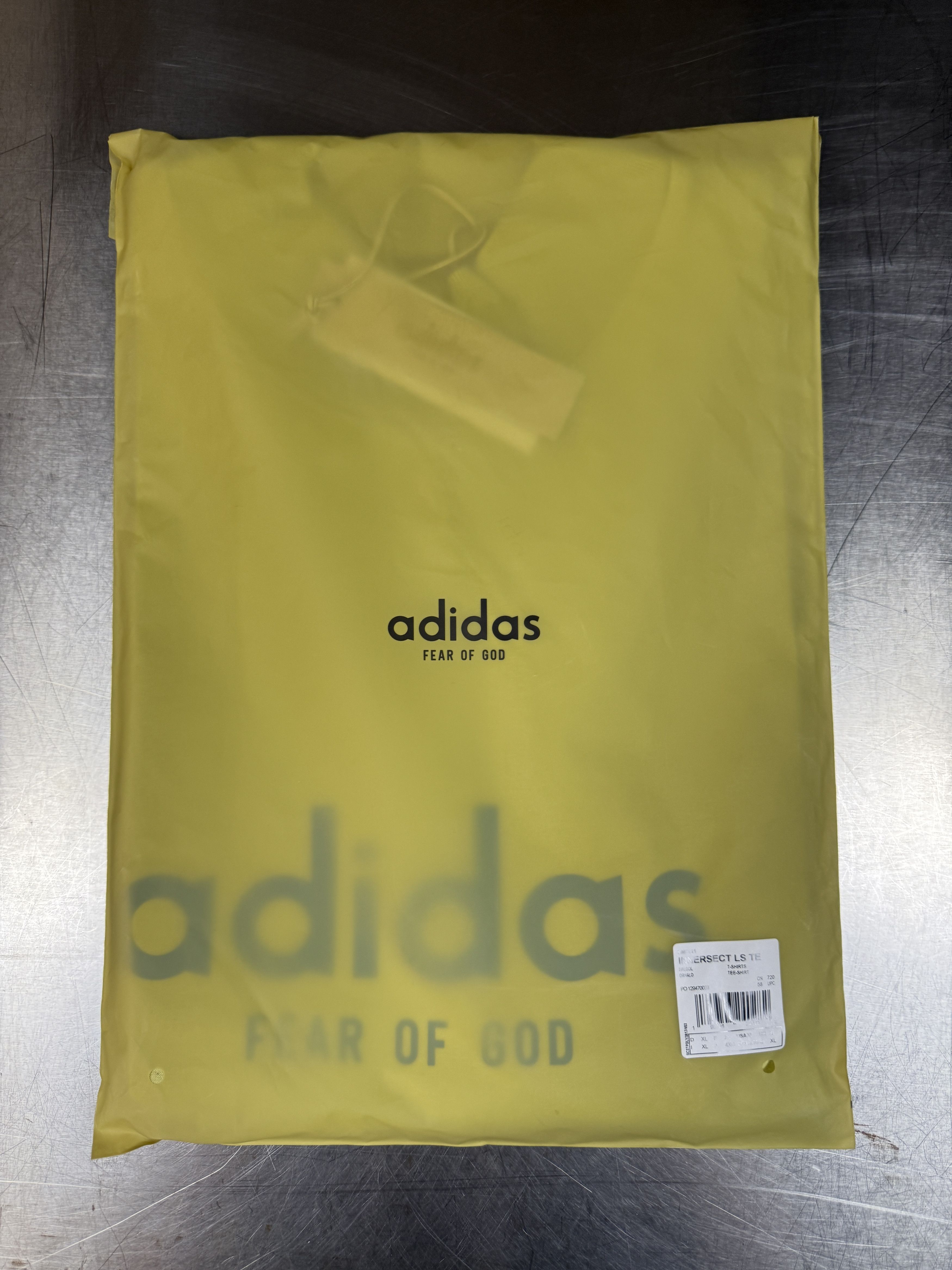 Adidas × Fear of God Limited Adidas x Fear of God Innersect Longsleeve Tee Size US XL / EU 56 / 4 - 3 Thumbnail
