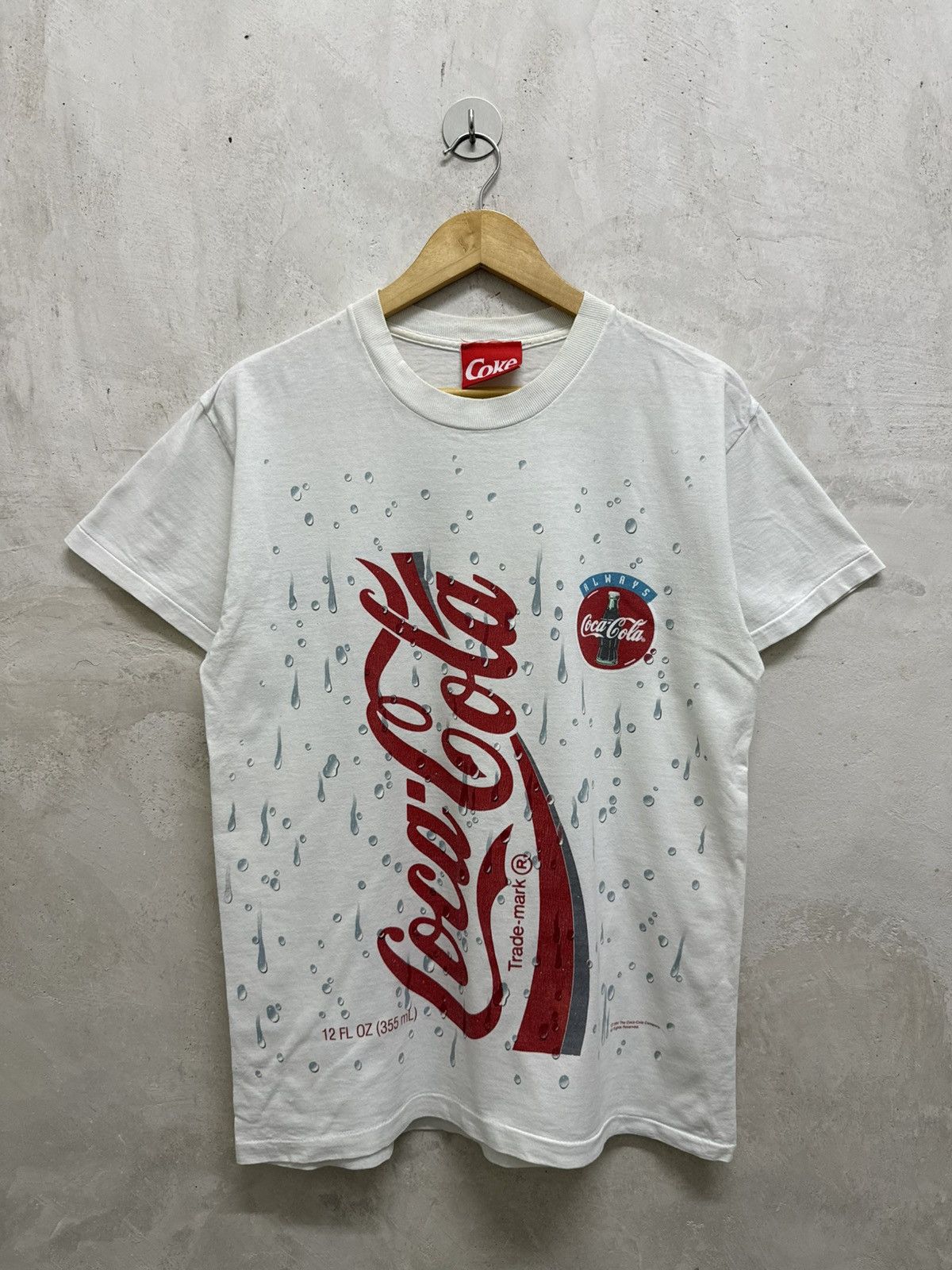 Vintage Vintage 90s Coca Cola All Over Prints Tees Size US M / EU 48-50 / 2 - 1 Thumbnail