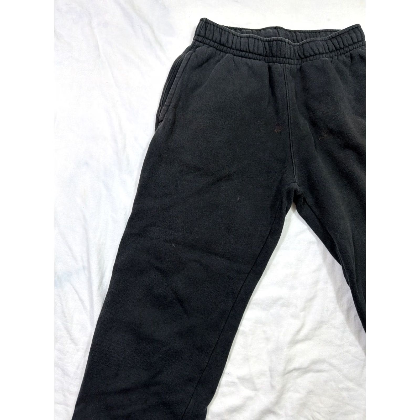 Nike Nike Club Fleece Pants Mens Small Black Joggers Sweatpants Athletic BV2707-010 Size US 29 - 4 Thumbnail