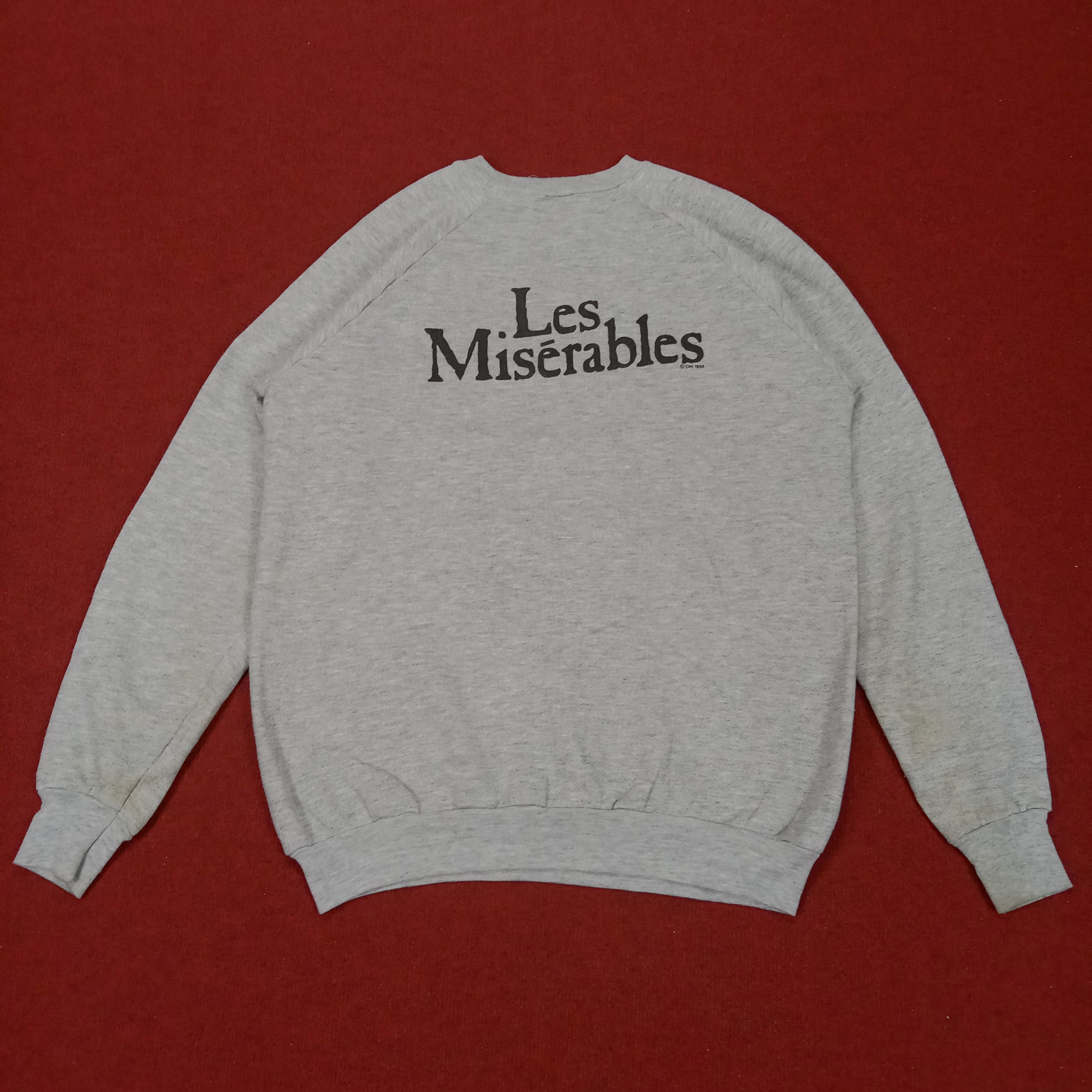 Vintage Les Miserables Movie Streetwear Style Vintage Sweatshirt Size US M / EU 48-50 / 2 - 8 Thumbnail