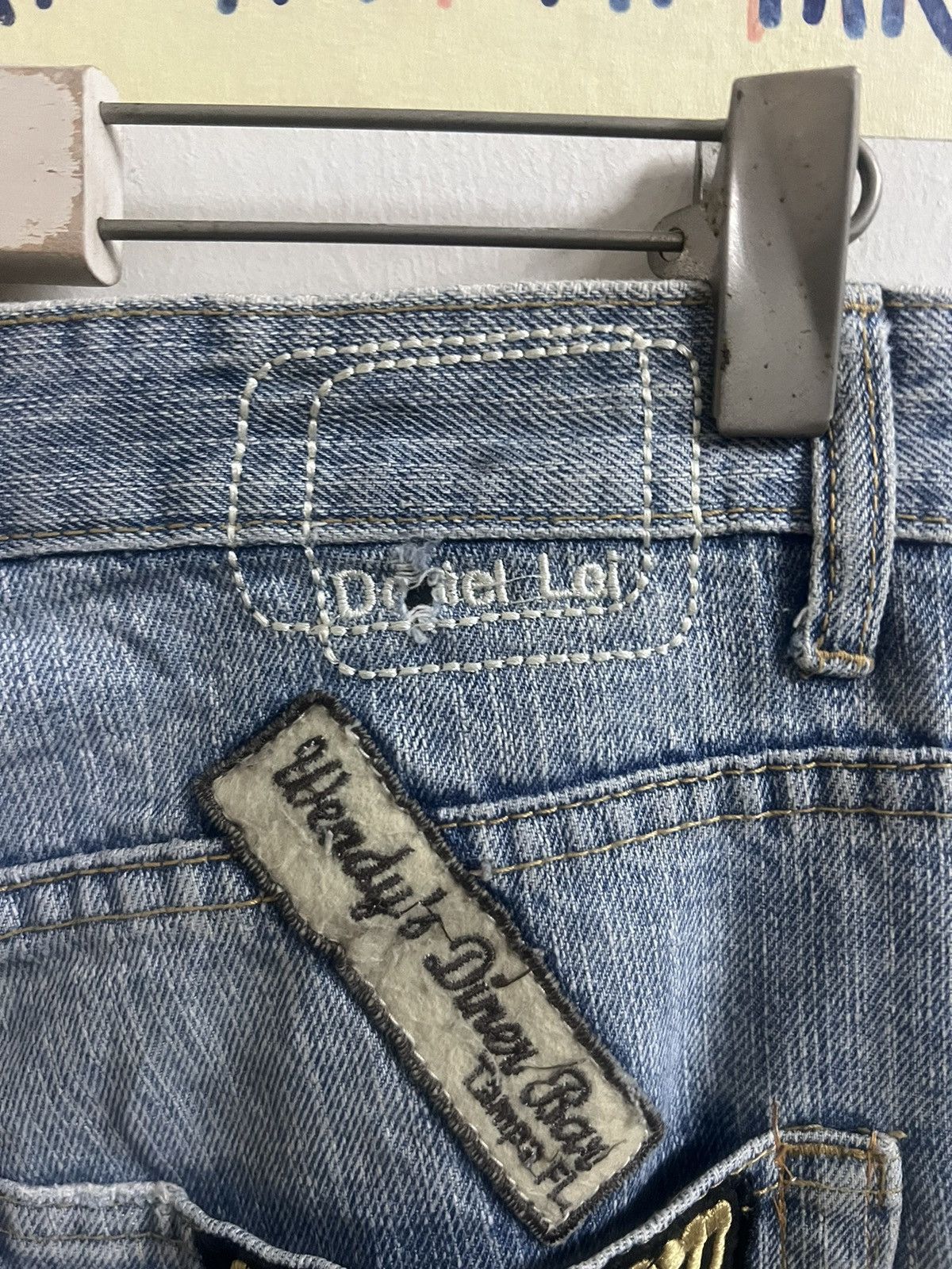 If Six Was Nine × Japanese Brand × Vintage THRASHED DISTRESSED DENIM PANT Size US 30 / EU 46 - 9 Thumbnail