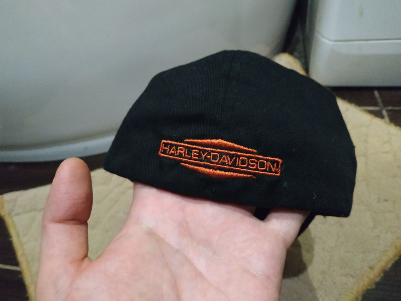 Harley Davidson Harley-Davidson HDMC Distressed Cap Biker Core Vintage Style Size ONE SIZE - 4 Thumbnail