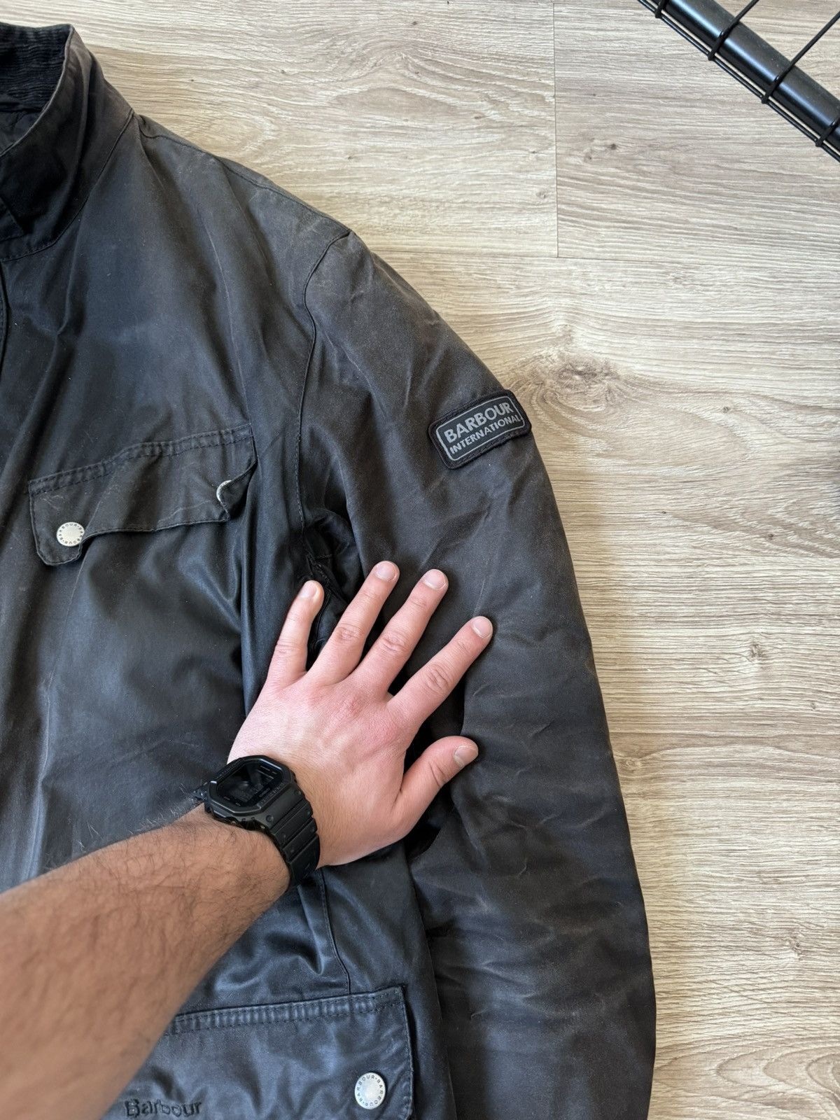 Barbour International Duke Waxed Jacket