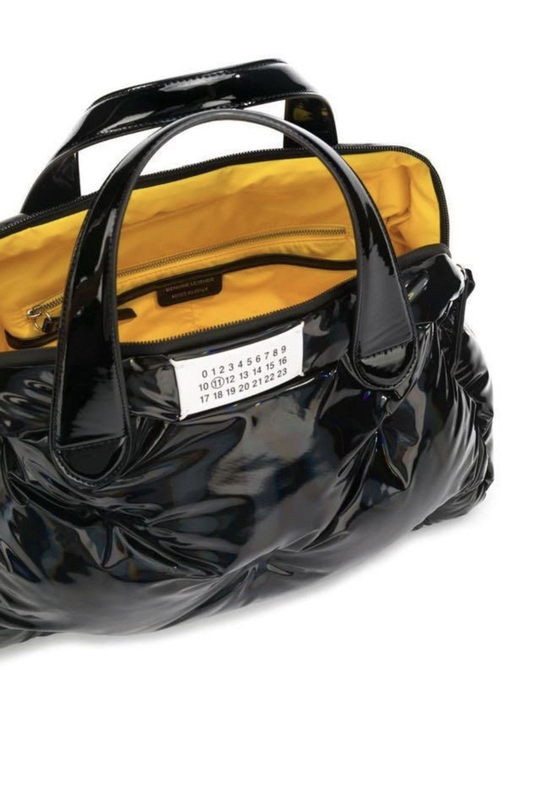 Maison Margiela Maison Margiela glam slam black hologram bag Size ONE SIZE - 2 Thumbnail