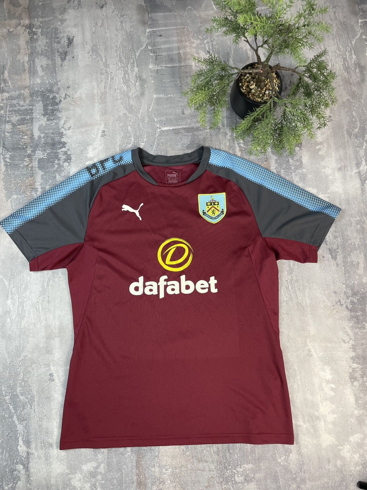 Burnley Jersey Training MEDIUM Shirt Soccer Football Puma