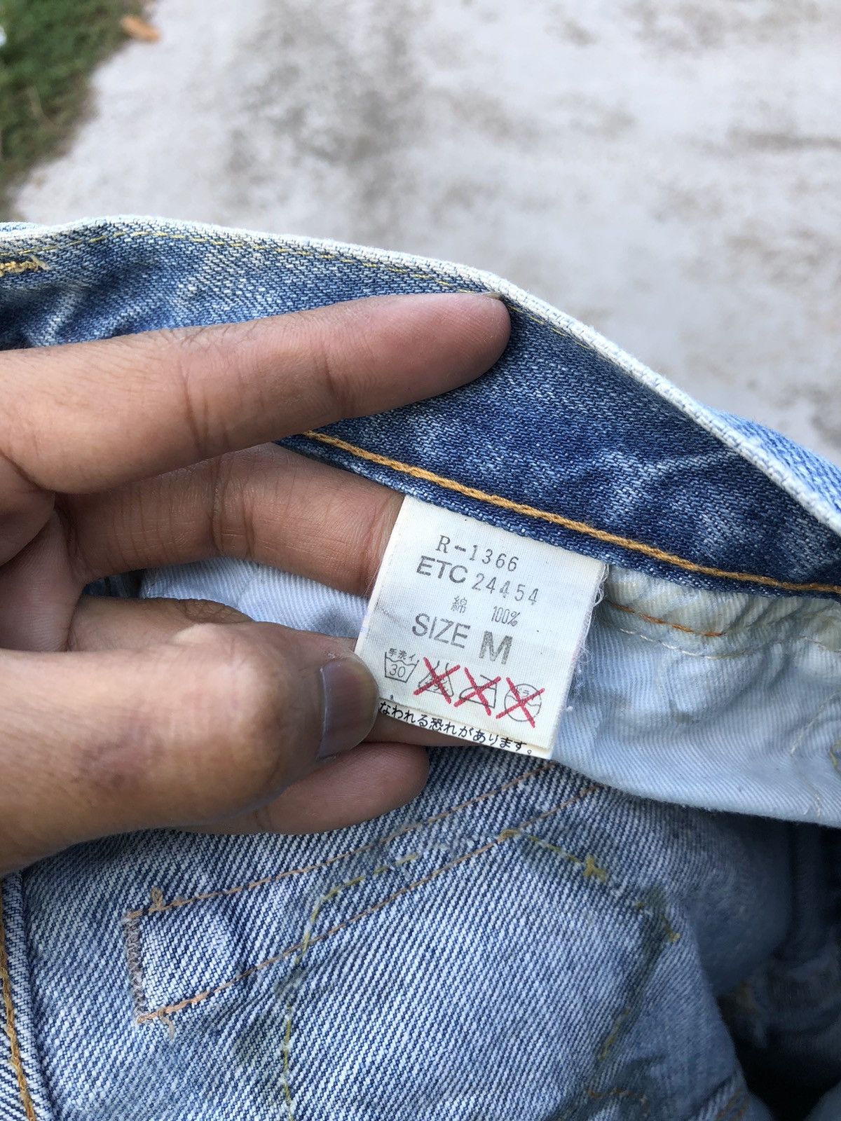 Japanese Brand RNA TRANSFORM &NEW BLUE JEANS Size US 31 - 5 Thumbnail