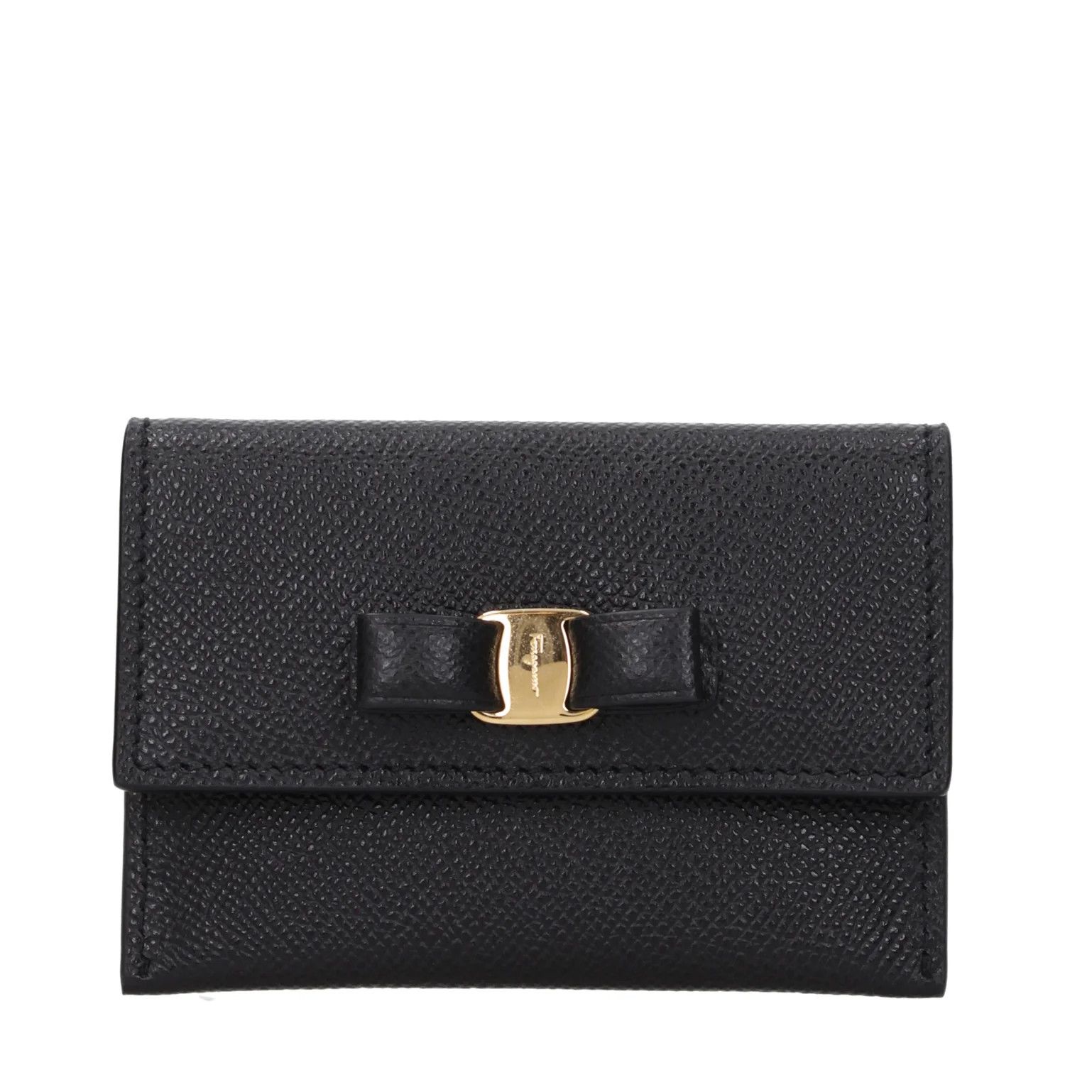Salvatore Ferragamo ob1o1e1224 Size: OS / Leather Document Holder in Black Size ONE SIZE - 1 Thumbnail