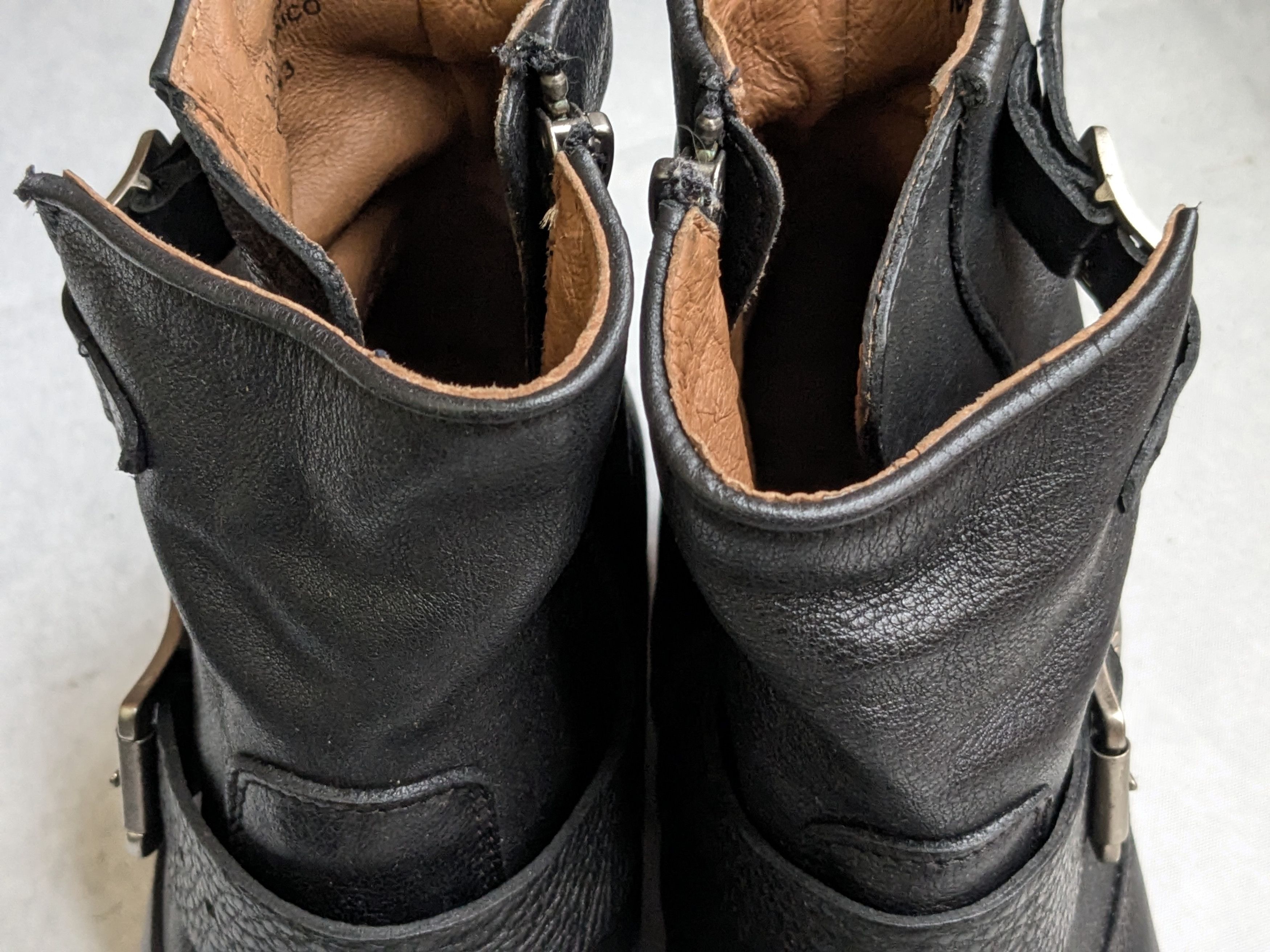Frye Frye Engineer Boots Black Leather 7.5 Motorcycle Biker Size US 7.5 / EU 40-41 - 4 Thumbnail
