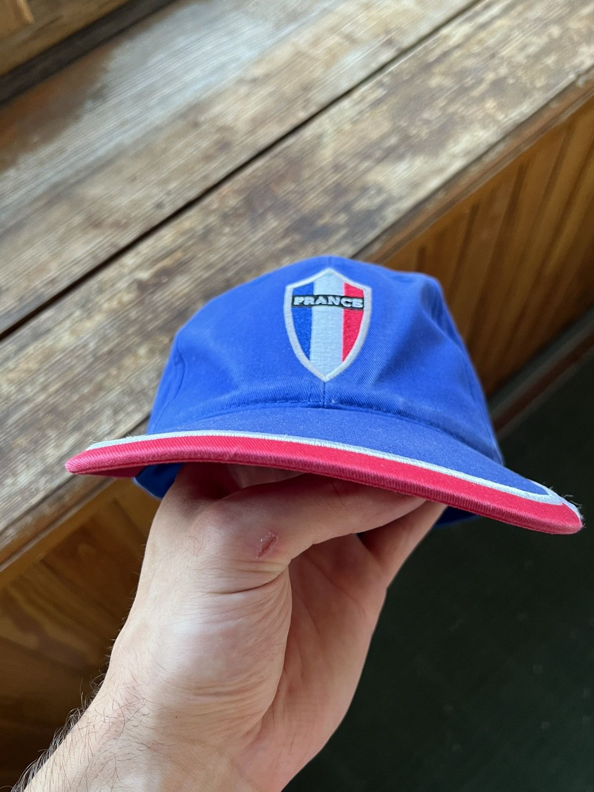 Adidas Vintage Hat Adidas France Football Cap Size ONE SIZE - 14 Thumbnail
