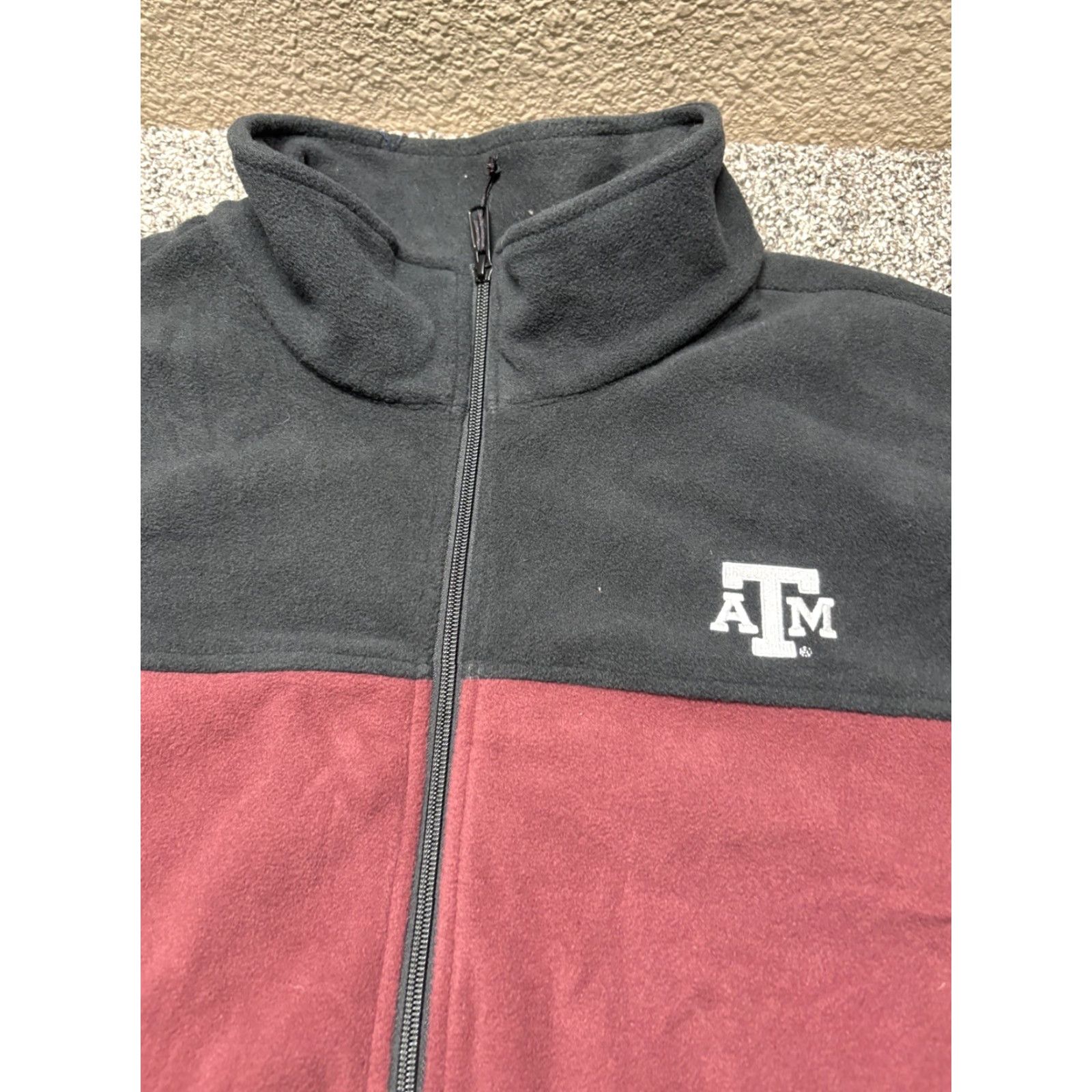 Vintage Columbia Jacket Men 3XL Maroon Black Collegiate Full Zip Texas A&M Aggies Size US XXL / EU 58 / 5 - 4 Thumbnail