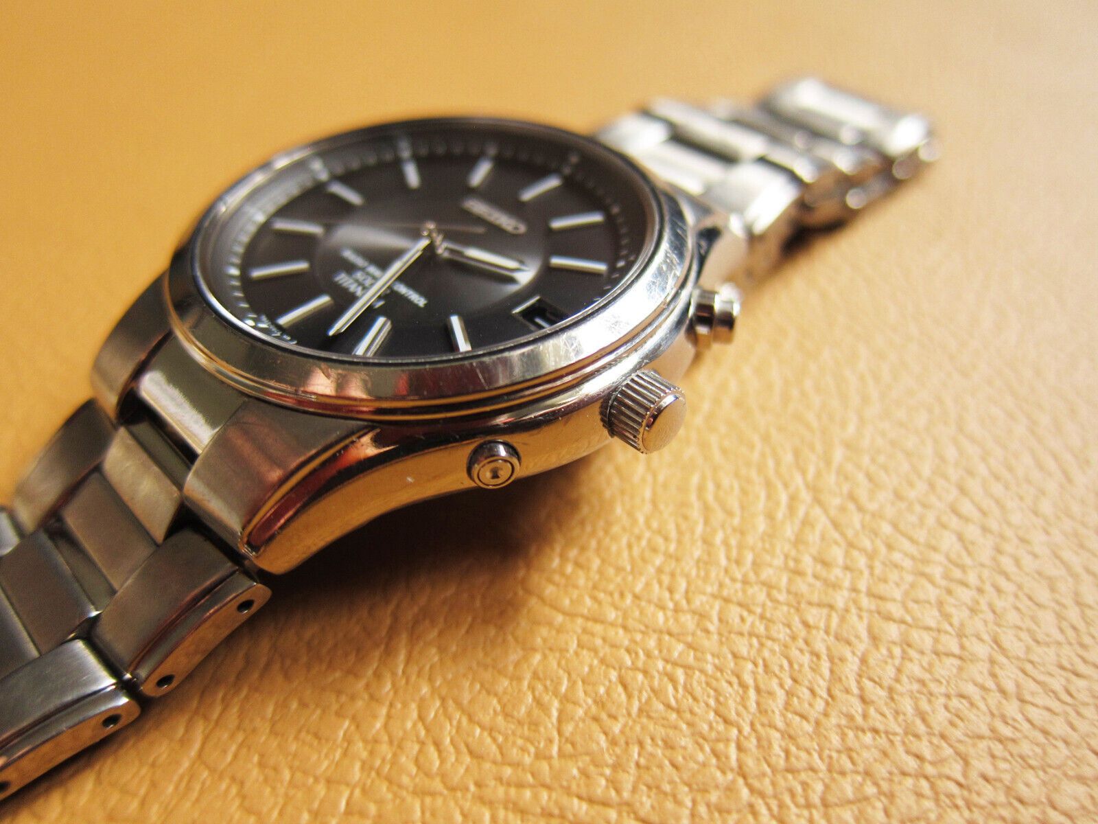 Seiko SEIKO 7B42-0AN0 Solar RadioWave Control Titanium Men's Watch Size ONE SIZE - 6 Thumbnail