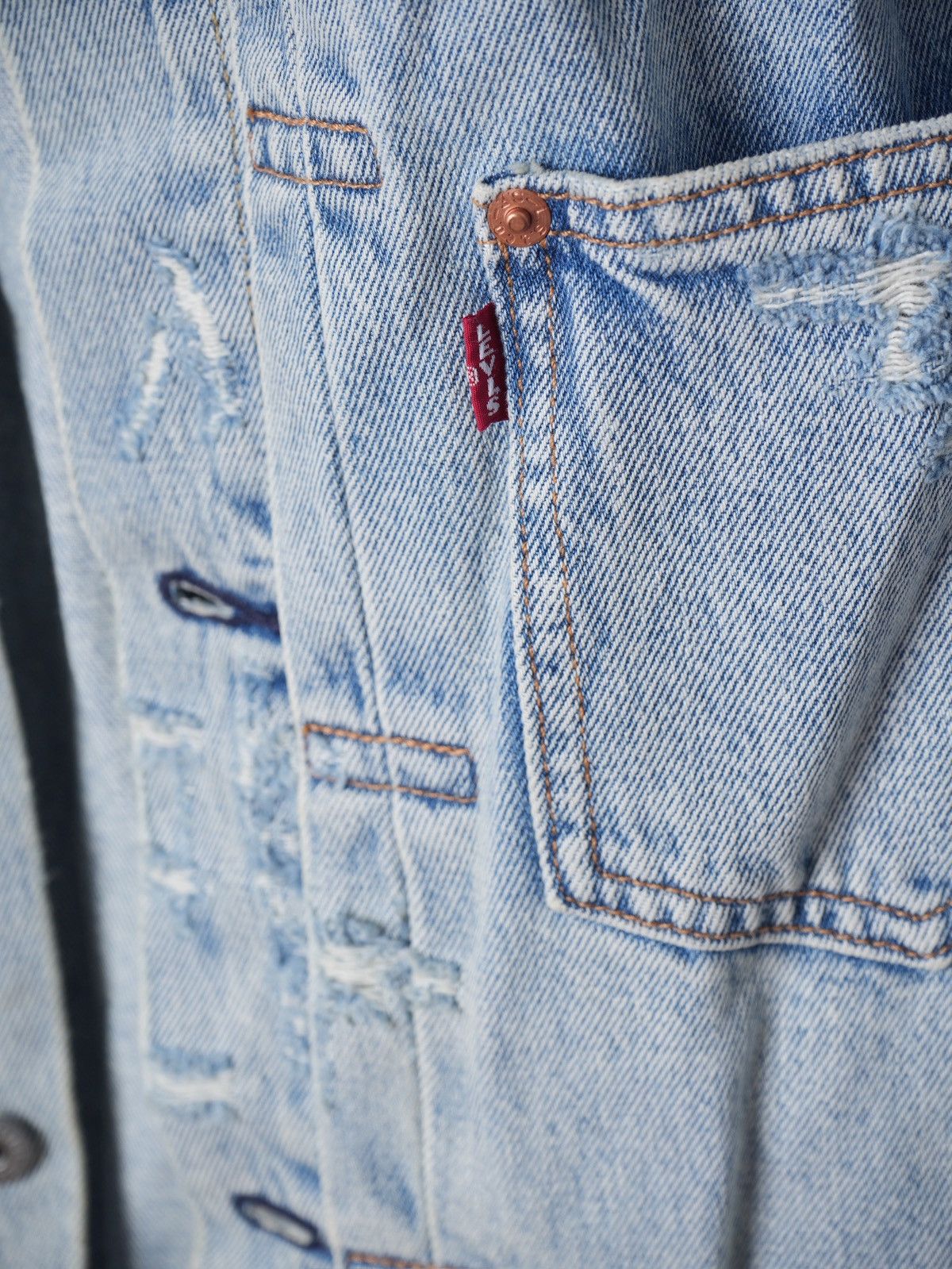 Levi's Levi’s Premium Type 1 Trucker Jacket Size US S / EU 44-46 / 1 - 2 Thumbnail