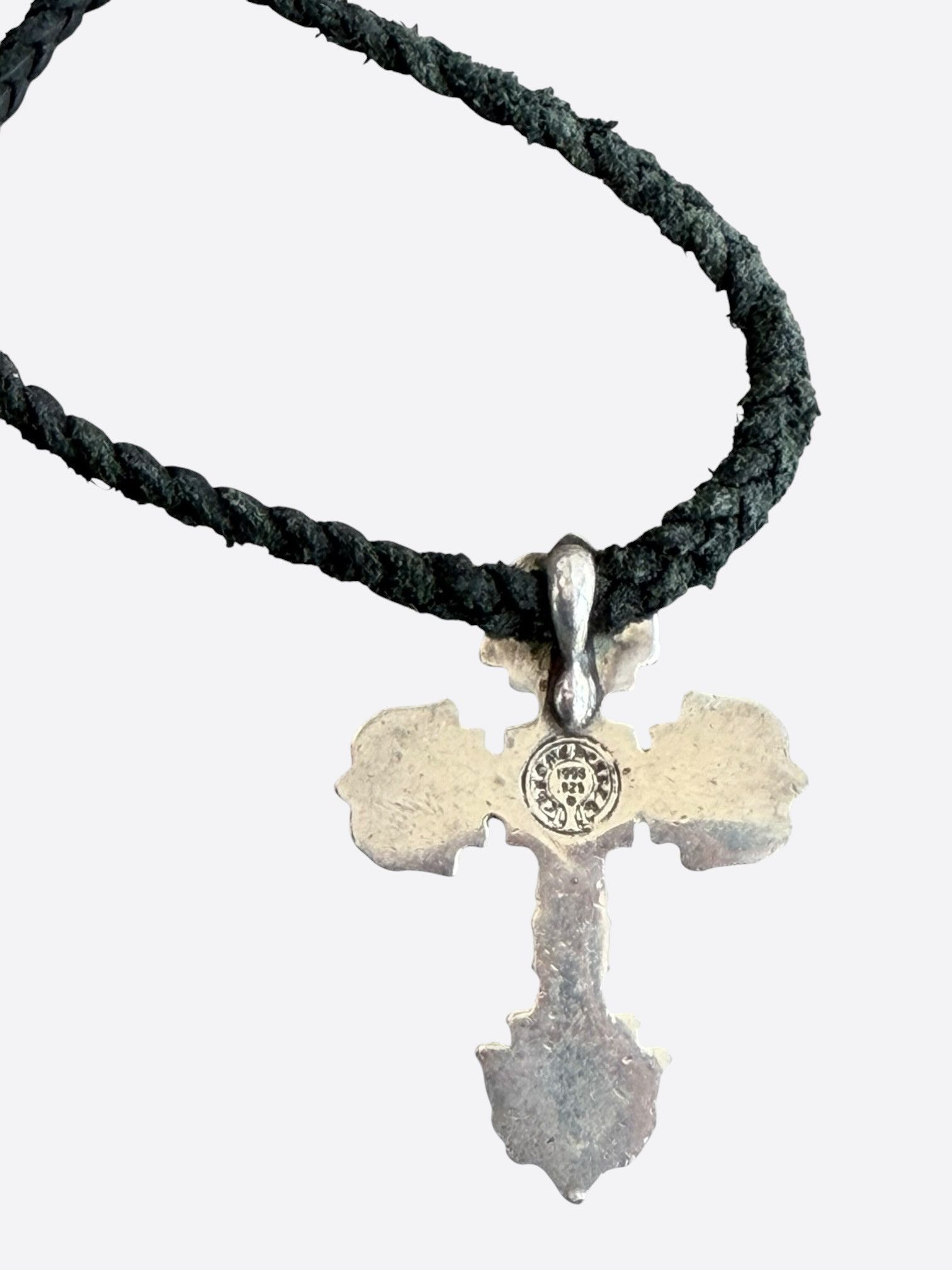 Chrome Hearts Chrome Hearts Silver Filigree Cross Necklace Size ONE SIZE - 2 Thumbnail