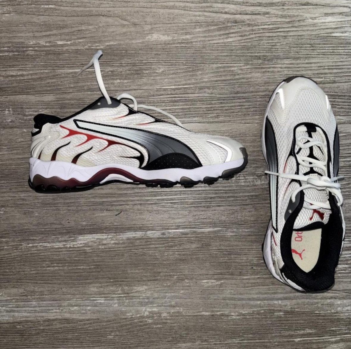 Puma White Puma Inhale Sneakers Size US 7.5 / EU 40-41 - 1 Thumbnail