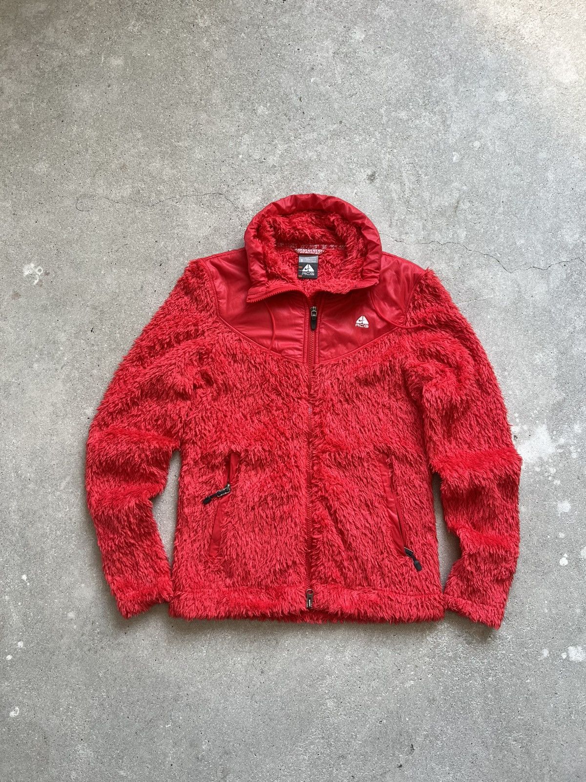 Nike × Nike ACG Nike Acg Sherpa fleece red teddy Size S / US 4 / IT 40 - 2 Thumbnail