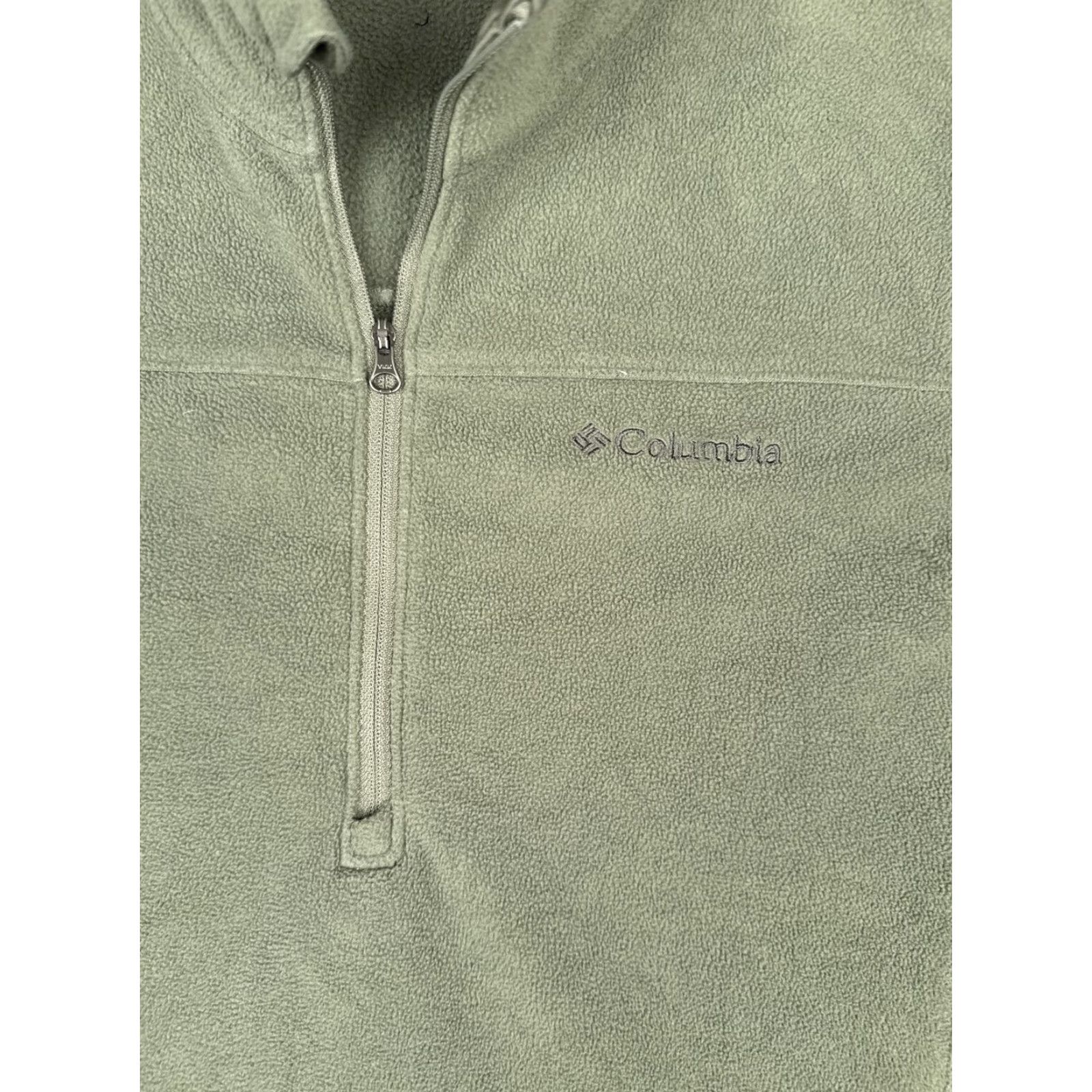 Vintage Columbia Mens Small Green Fleece 1/4 Zip Pullover Hiking Polyester Size US S / EU 44-46 / 1 - 6 Thumbnail