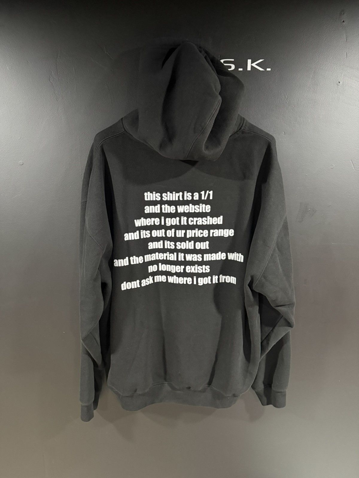 Other Crimson Flow Studios Black Gatekeeper Streetwear Hoodie XXL Size US XXL / EU 58 / 5 - 5 Thumbnail
