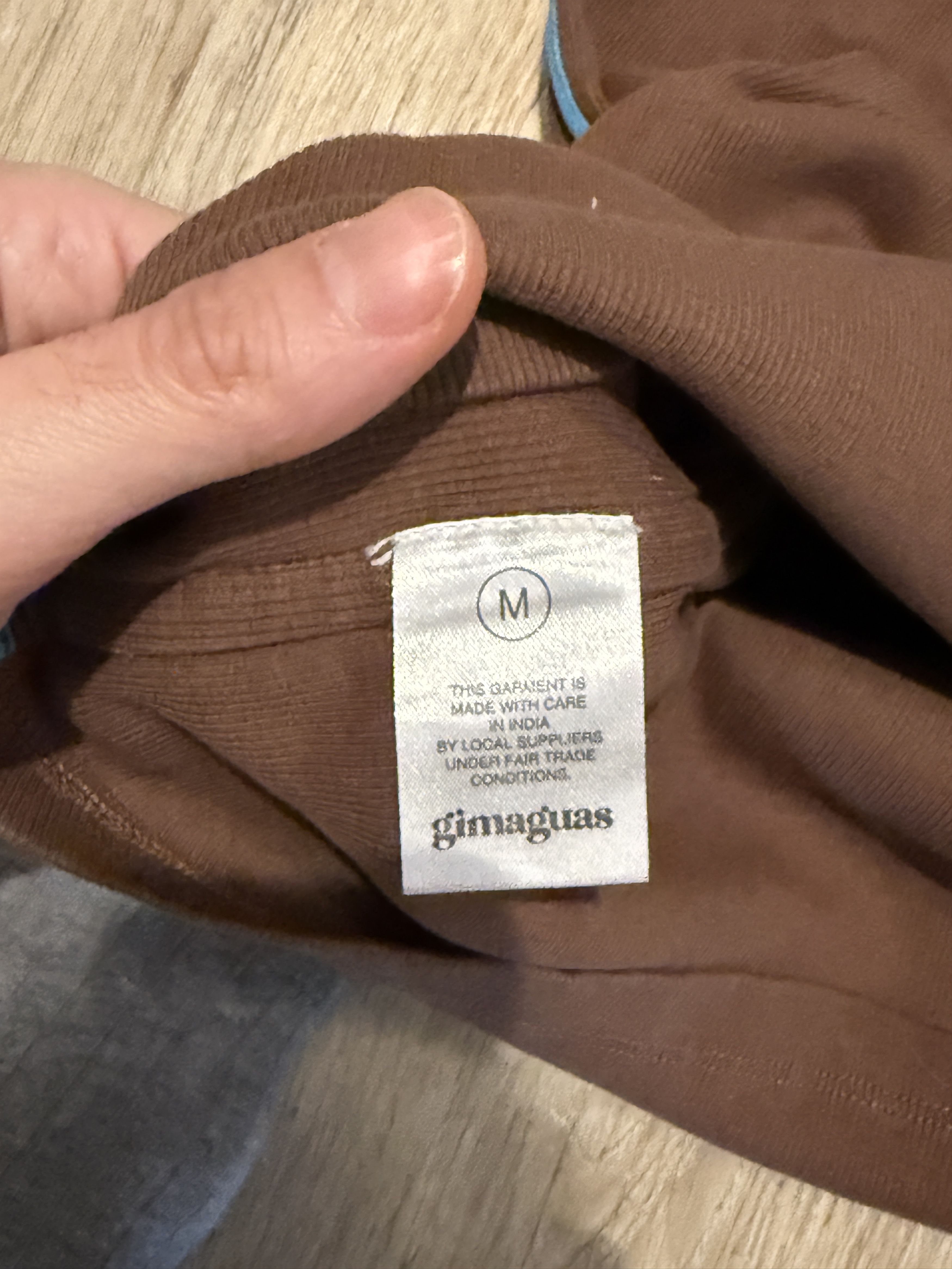 Gimaguas Black and brown tank top Size US M / EU 48-50 / 2 - 4 Thumbnail