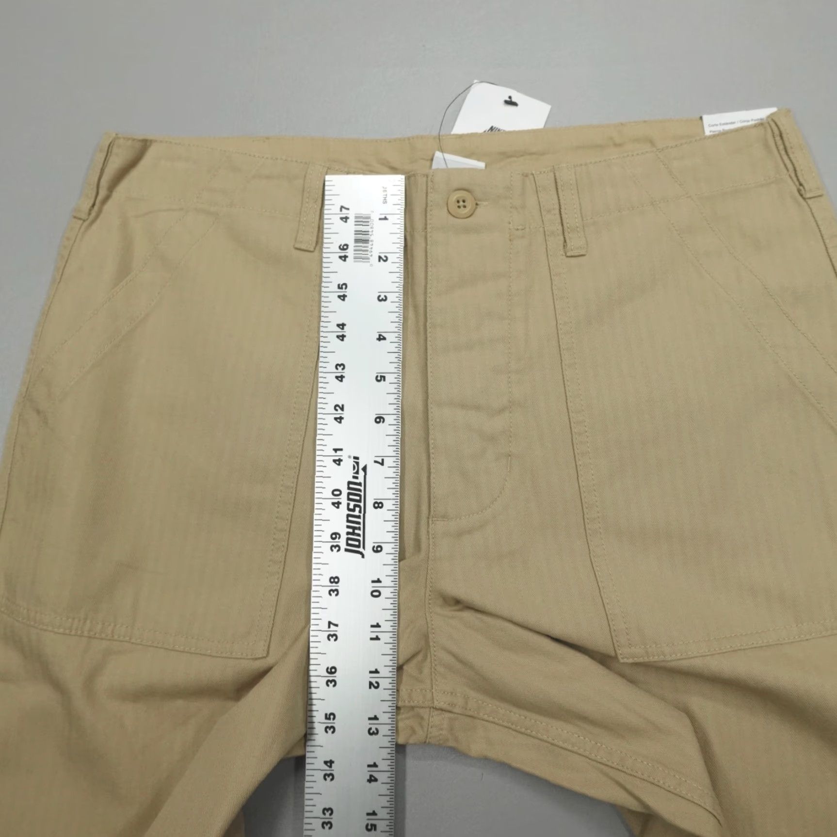 Nike Nike Life Fatigue Pants Straight Leg Mens 34 Beige Cotton 100% Khakis Casual Workwear Pockets Flat Front Military Vintage No 34 Mens Size US 34 / EU 50 - 5 Thumbnail