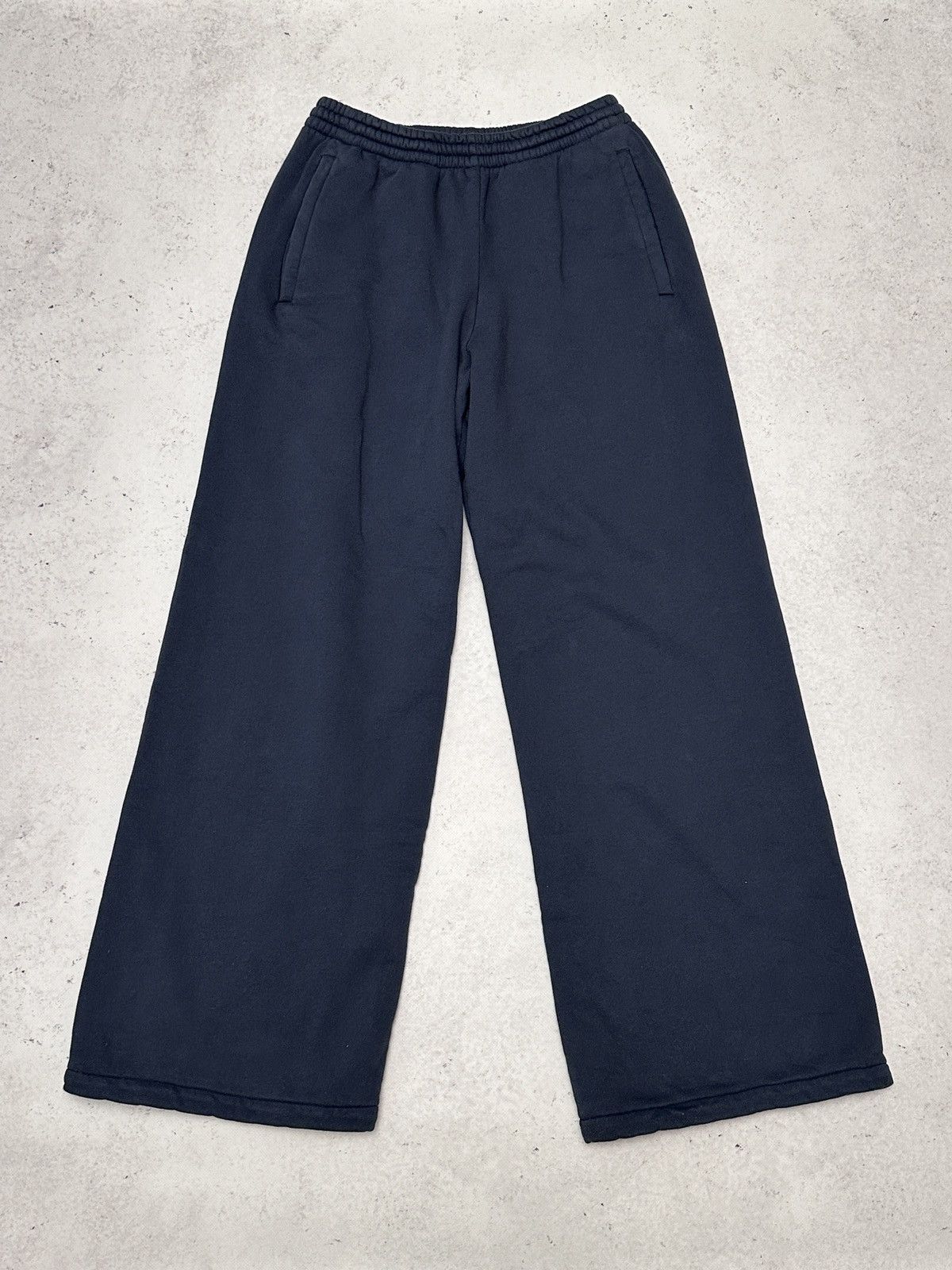 image of Balenciaga x Gap Yeezy Gap Sweatpants in Navy, Men's (Size 30)