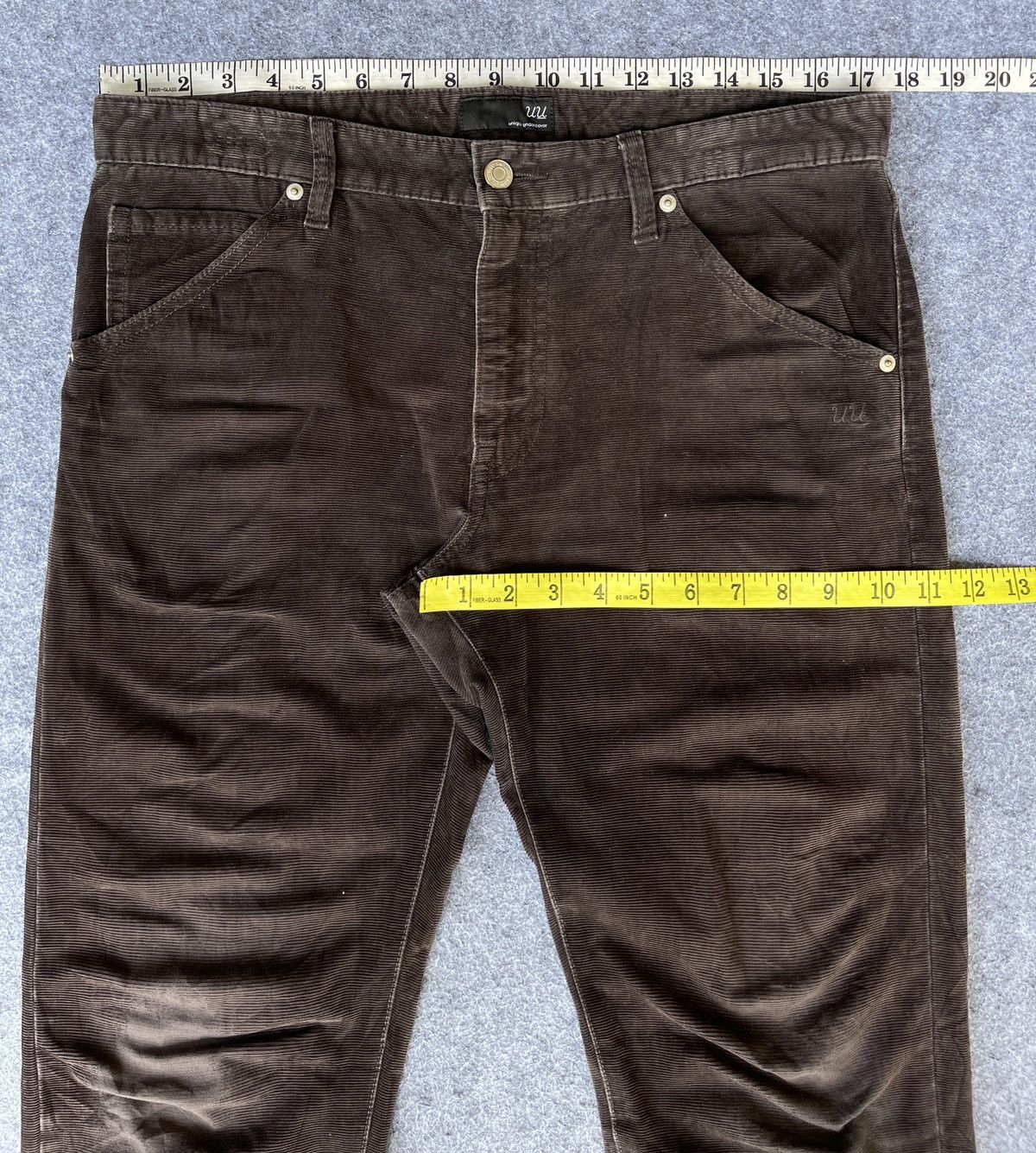 Undercover Hype Beast🔥Uniqlo x Undercover🔥Distressed Corduroi Pants Size US 35 - 3 Thumbnail