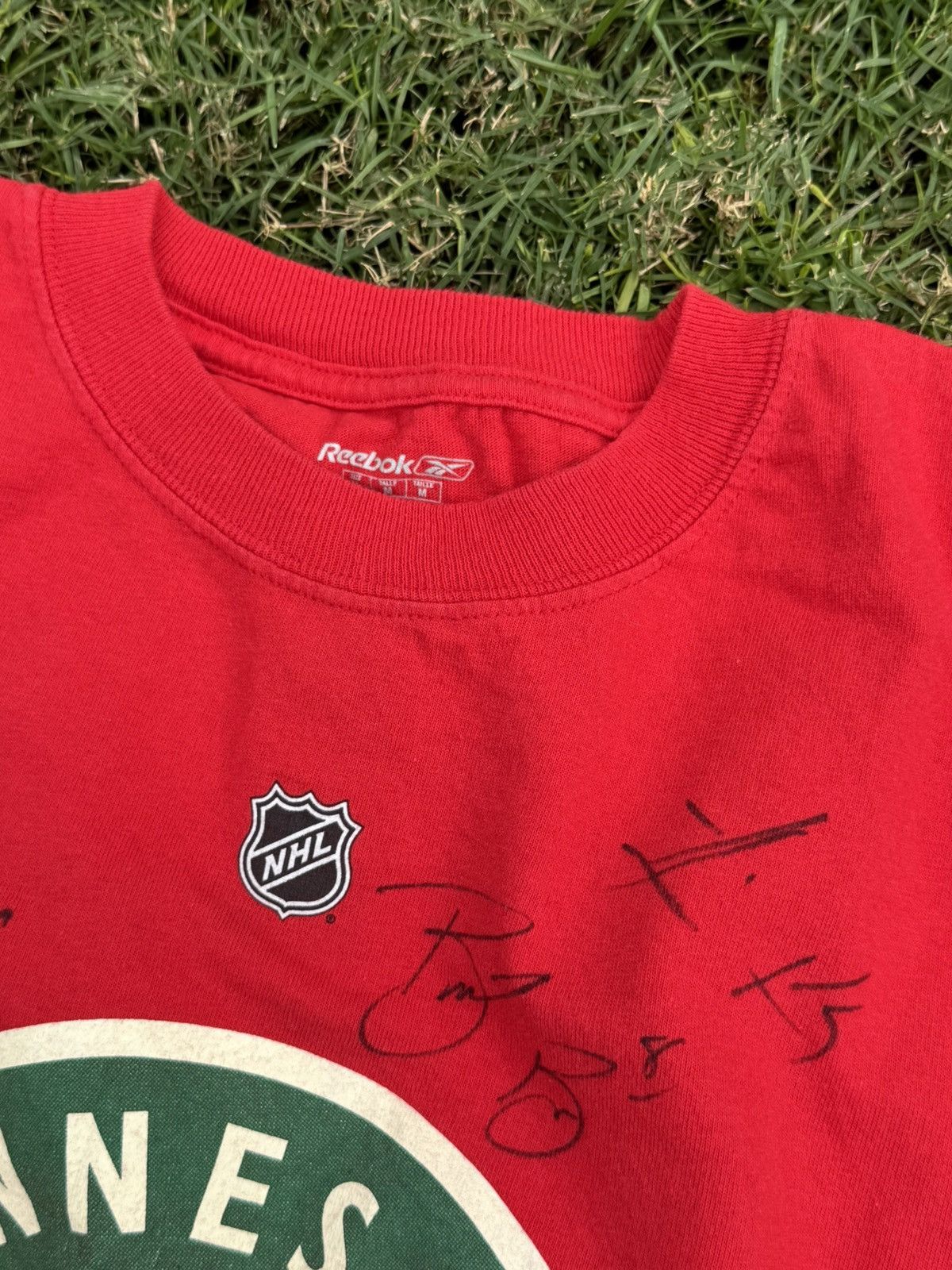 Reebok Reebok Minnesota Wild Zach boogaard #24 NHL Player T-shirt Size US M / EU 48-50 / 2 - 6 Thumbnail