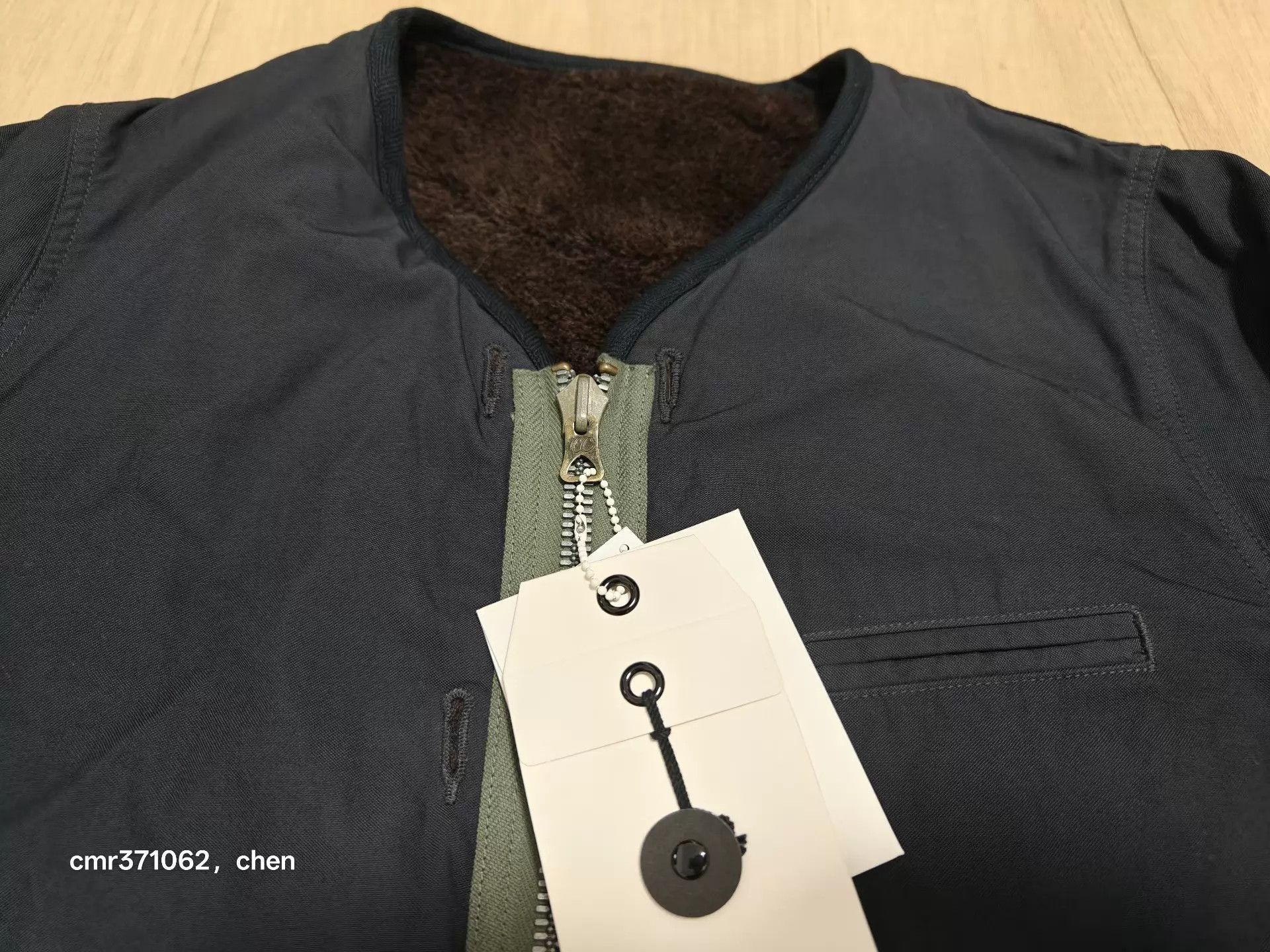Visvim VISVIM 21AW LINER JKT C/D Military Navy Sz 3 Rev Size US L / EU 52-54 / 3 - 3 Thumbnail