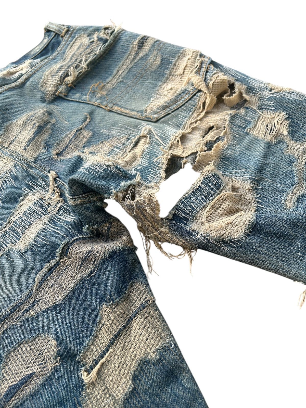 Undercover Undercover AW05 Arts&Crafts 85 Denim Jeans Size US 34 / EU 50 - 5 Thumbnail
