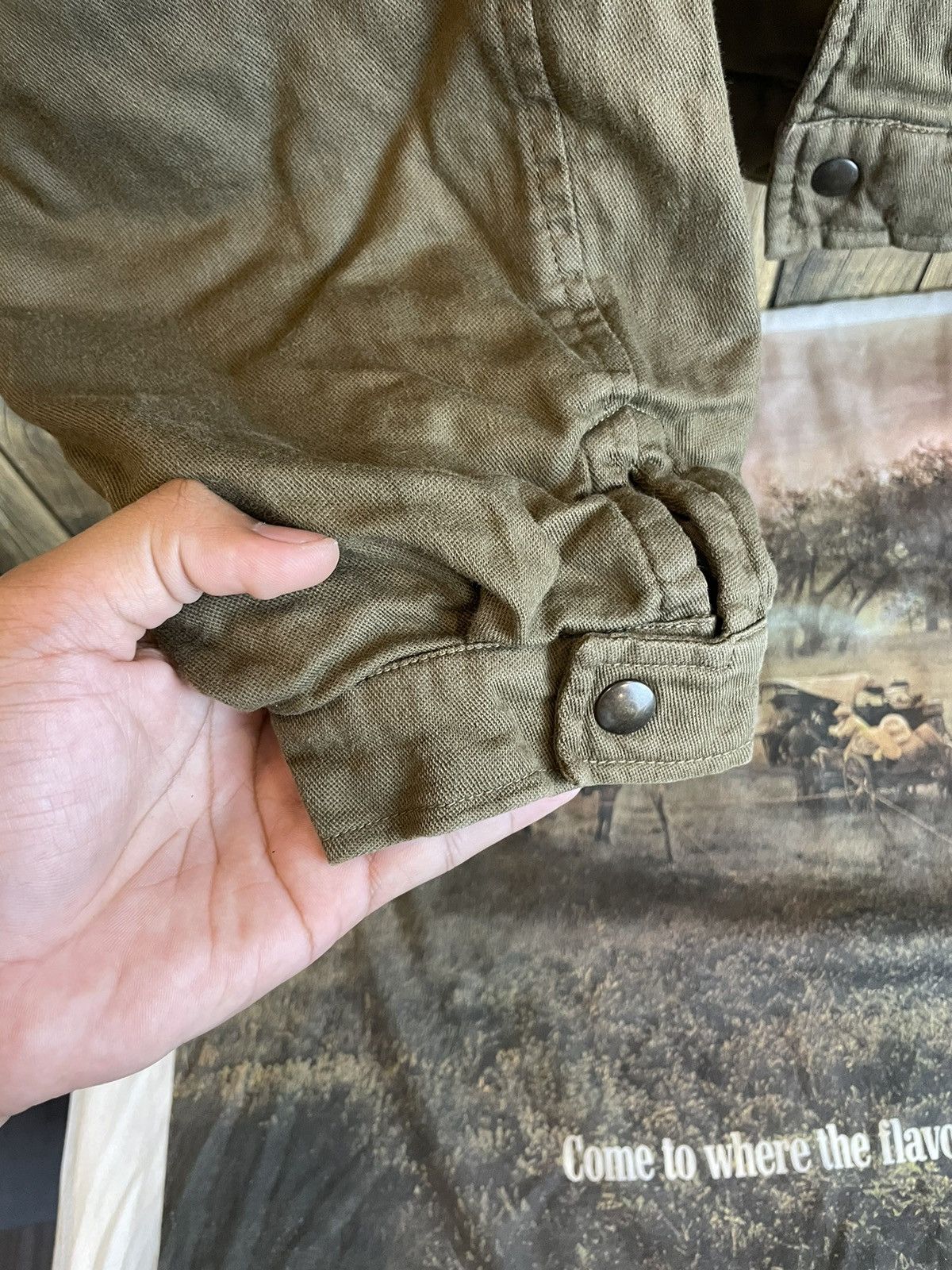 Lanvin × Vintage Vintage Lanvin Zipper Jacket olive Size US M / EU 48-50 / 2 - 8 Thumbnail