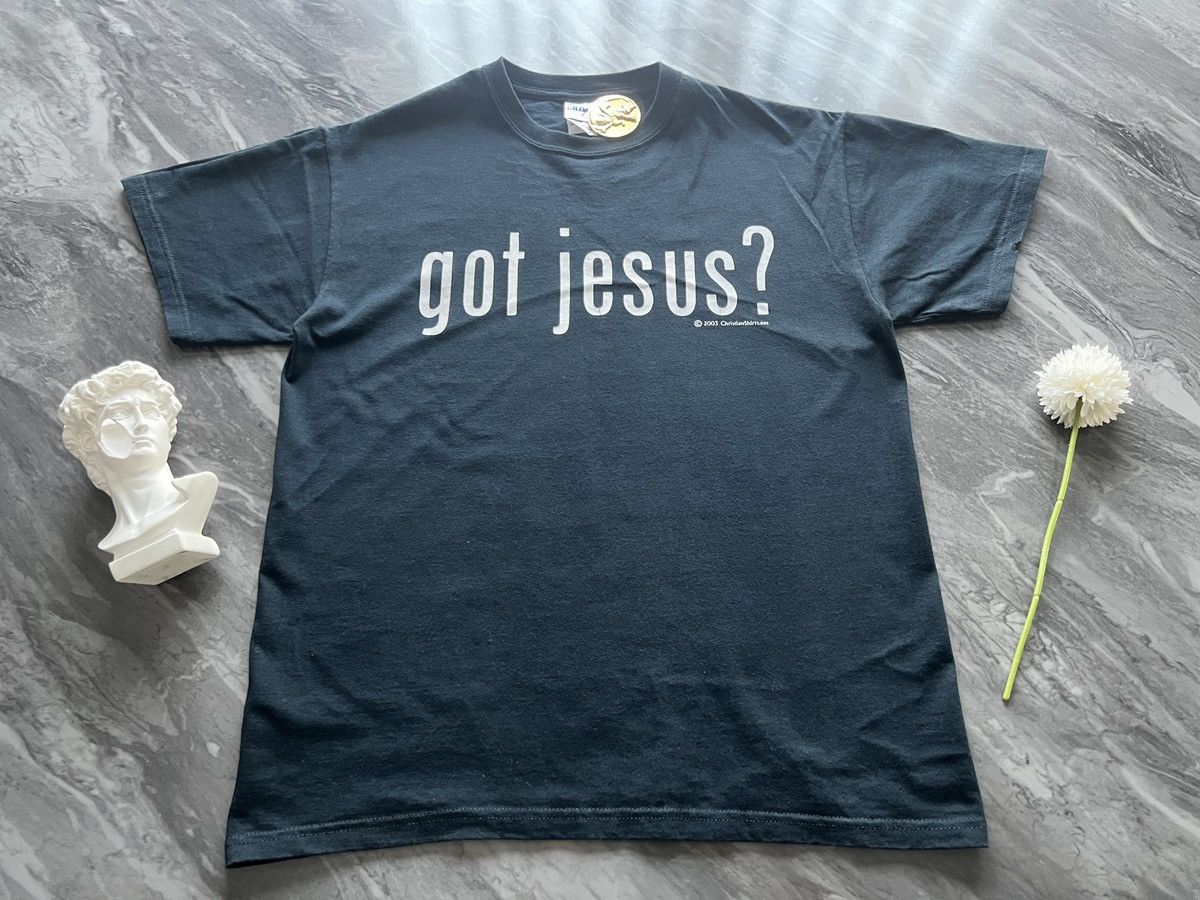 Designer × Other × Vintage Got Jesus ?! christainshirt Size US M / EU 48-50 / 2 - 2 Thumbnail