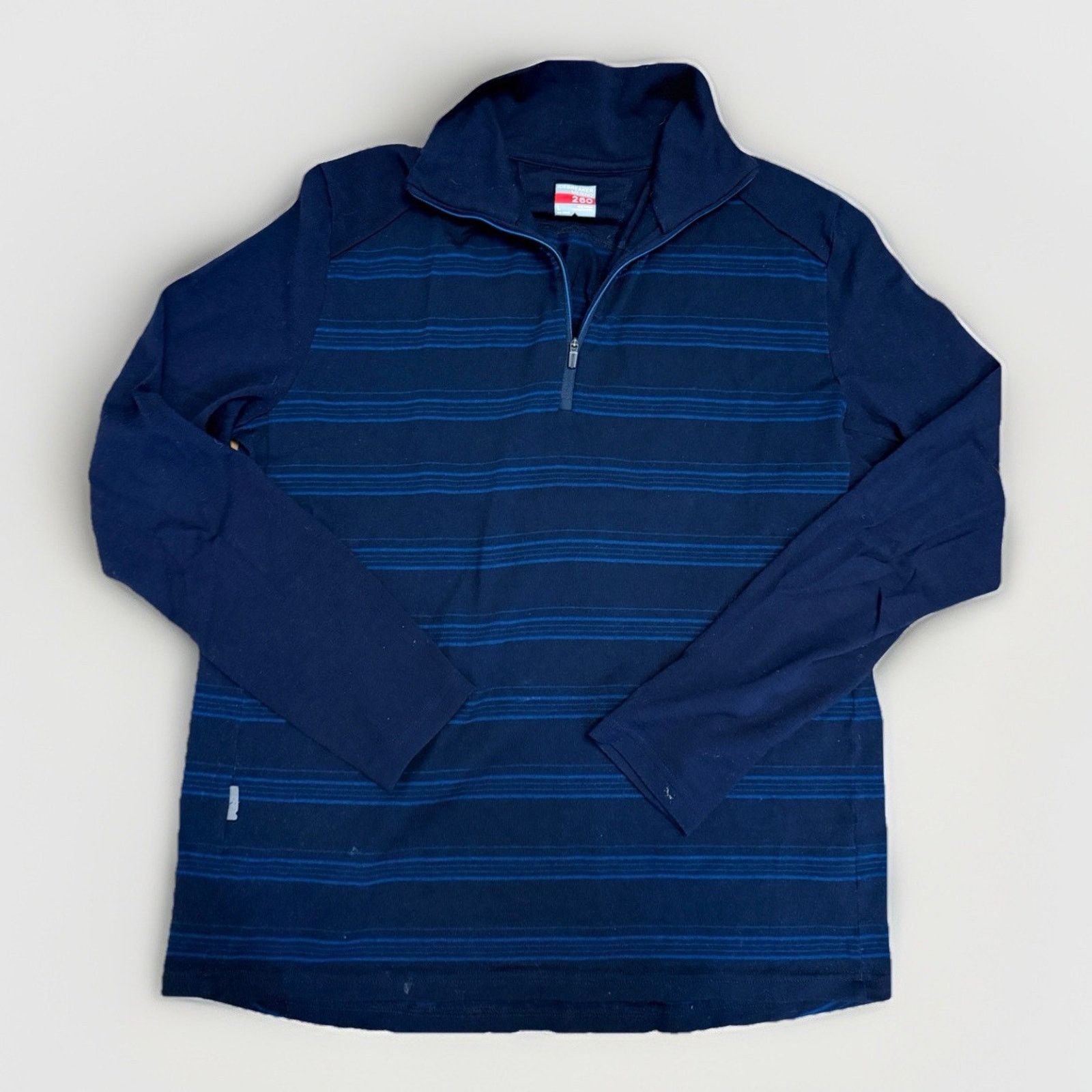 The Unbranded Brand Icebreaker Men's Classic Merino 260 1/4 Zip Long Sleeve Sz L Size US L / EU 52-54 / 3 - 2 Thumbnail