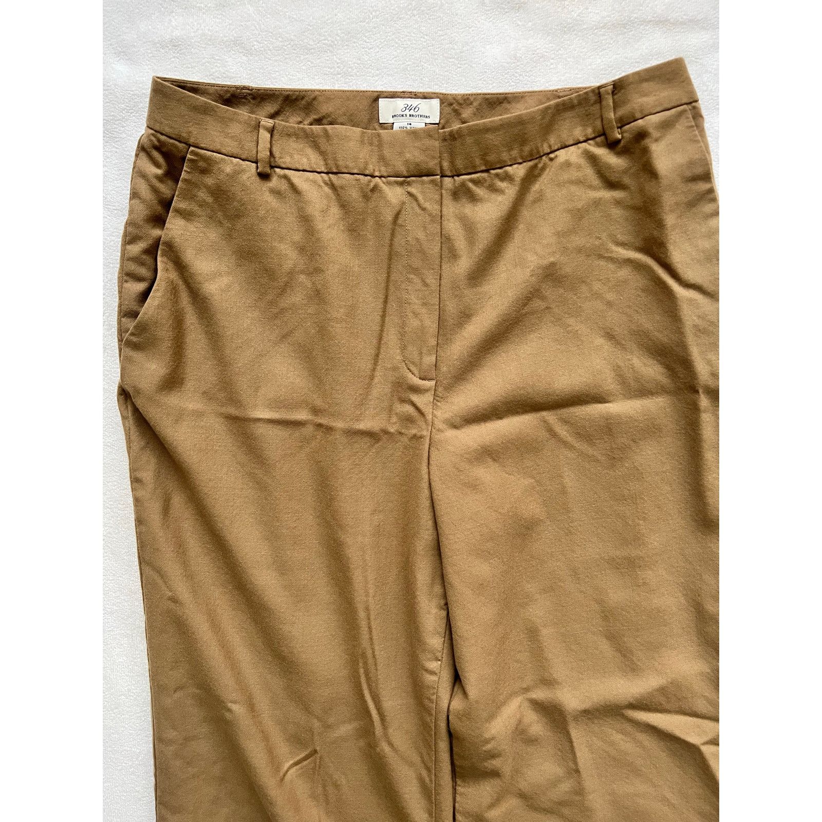 Brooks Brothers 346 Brooks Brothers Wool Blend Dress Pants Size 14 Size 36" / US 14 / IT 50 - 3 Thumbnail