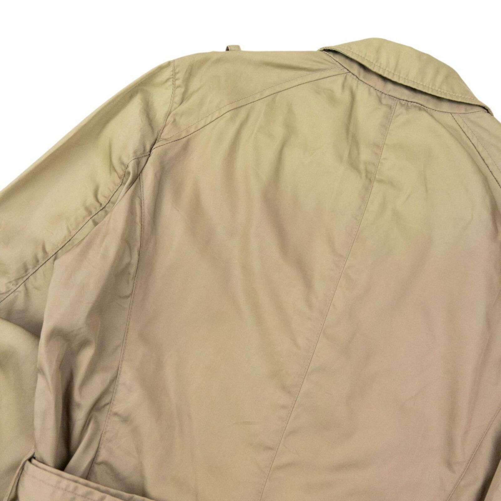 Prada Vintage 2000s Prada Belt Waist Trench Jacket Womens Size M Size M / US 6-8 / IT 42-44 - 7 Thumbnail