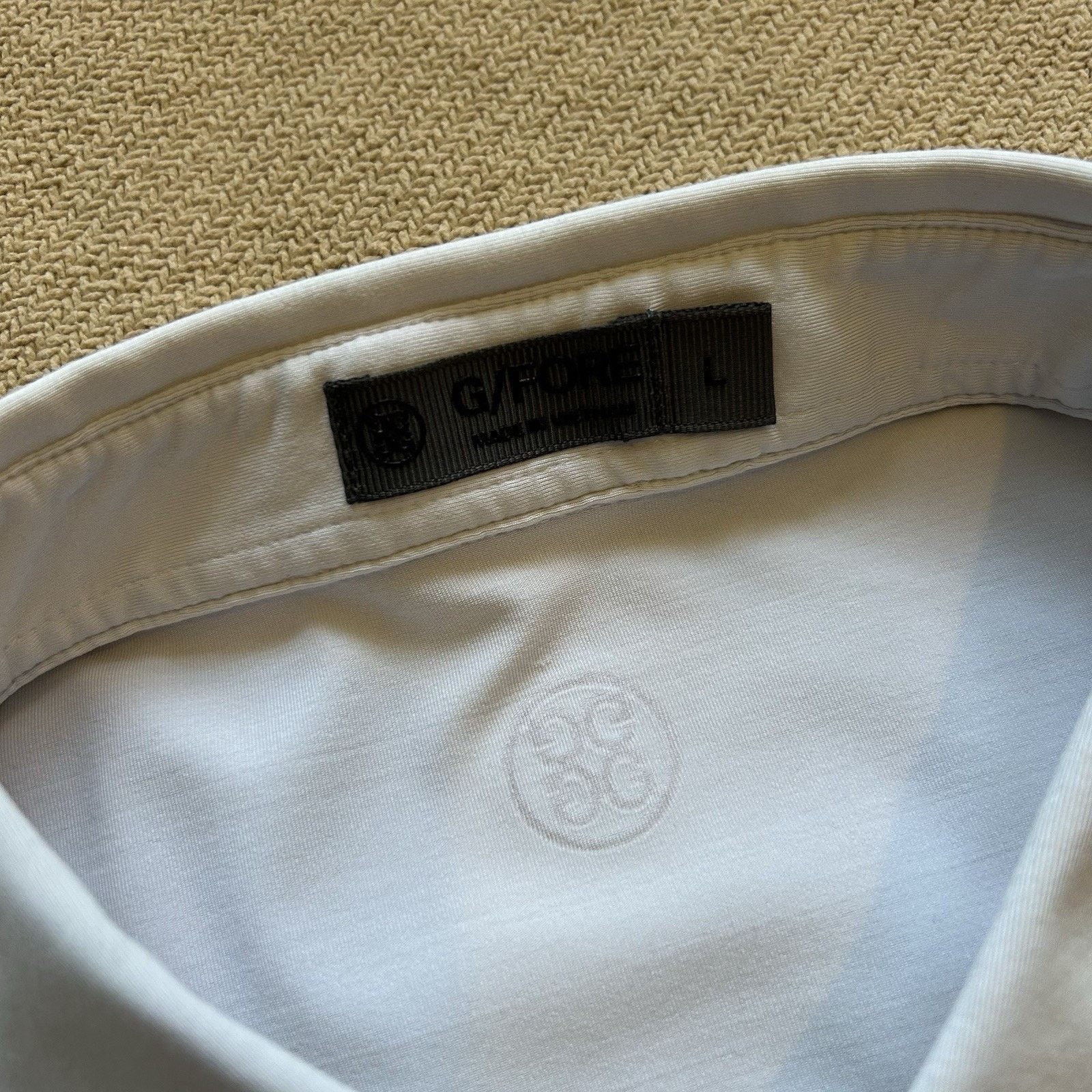 G/FORE G Fore Golf Performance Striped Polo Button Up Shirt Large Size US L / EU 52-54 / 3 - 3 Thumbnail