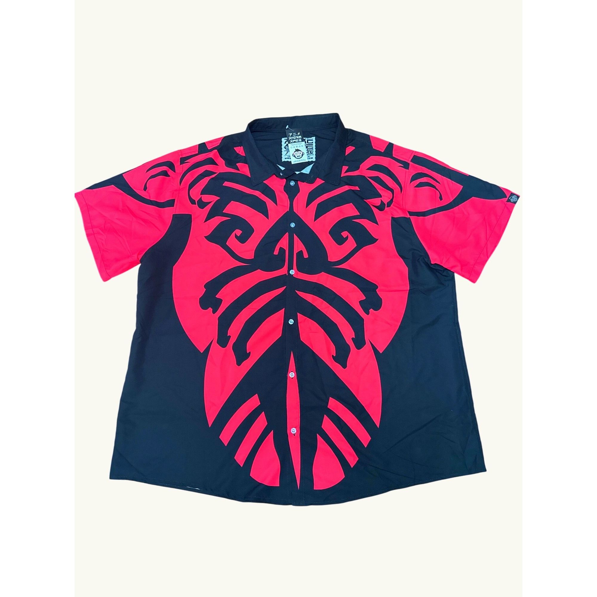 Other Anime Ape Darth Maul Star Wars Button Up Hawaiian Short Slee Size US XXL / EU 58 / 5 - 1 Thumbnail