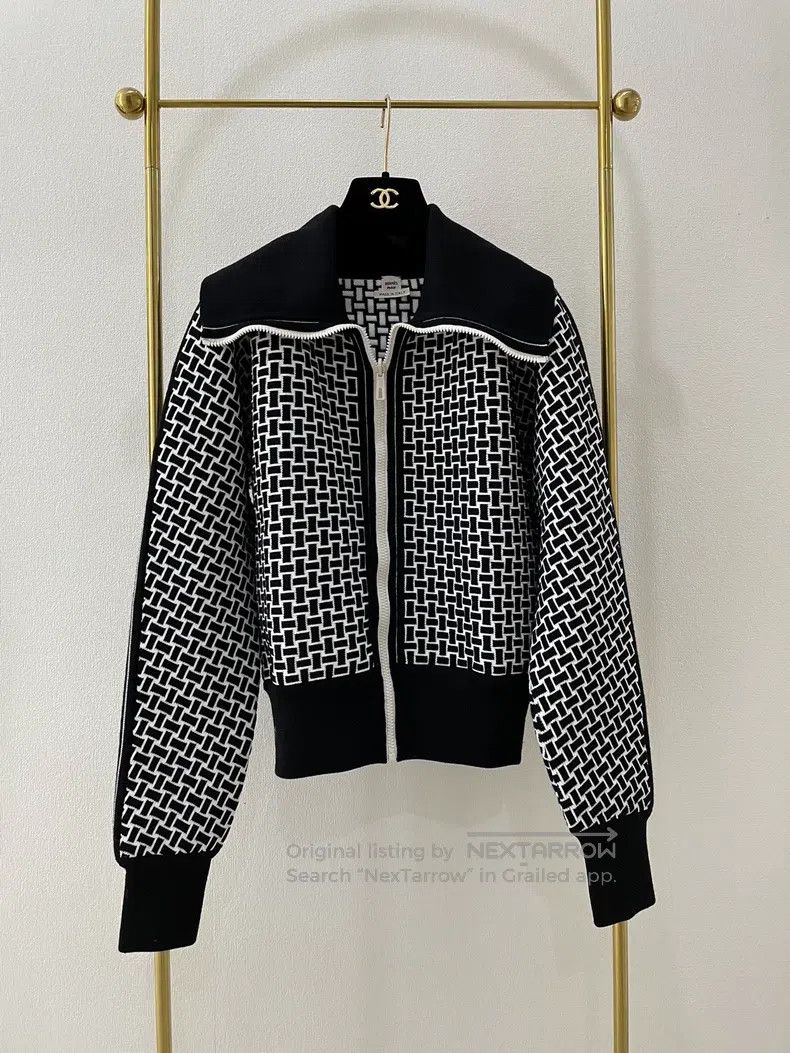 Hermes Black and White Jacket