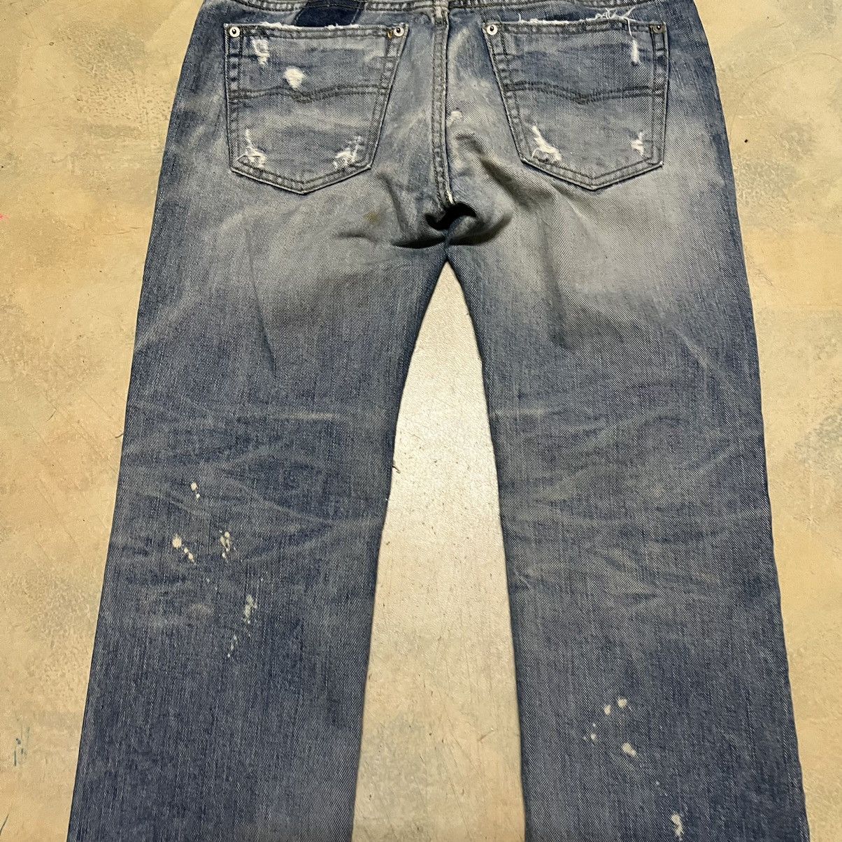 Japanese Brand Nikisix Japanese Brand Distressed Denim Jeans Size US 31 - 16 Thumbnail