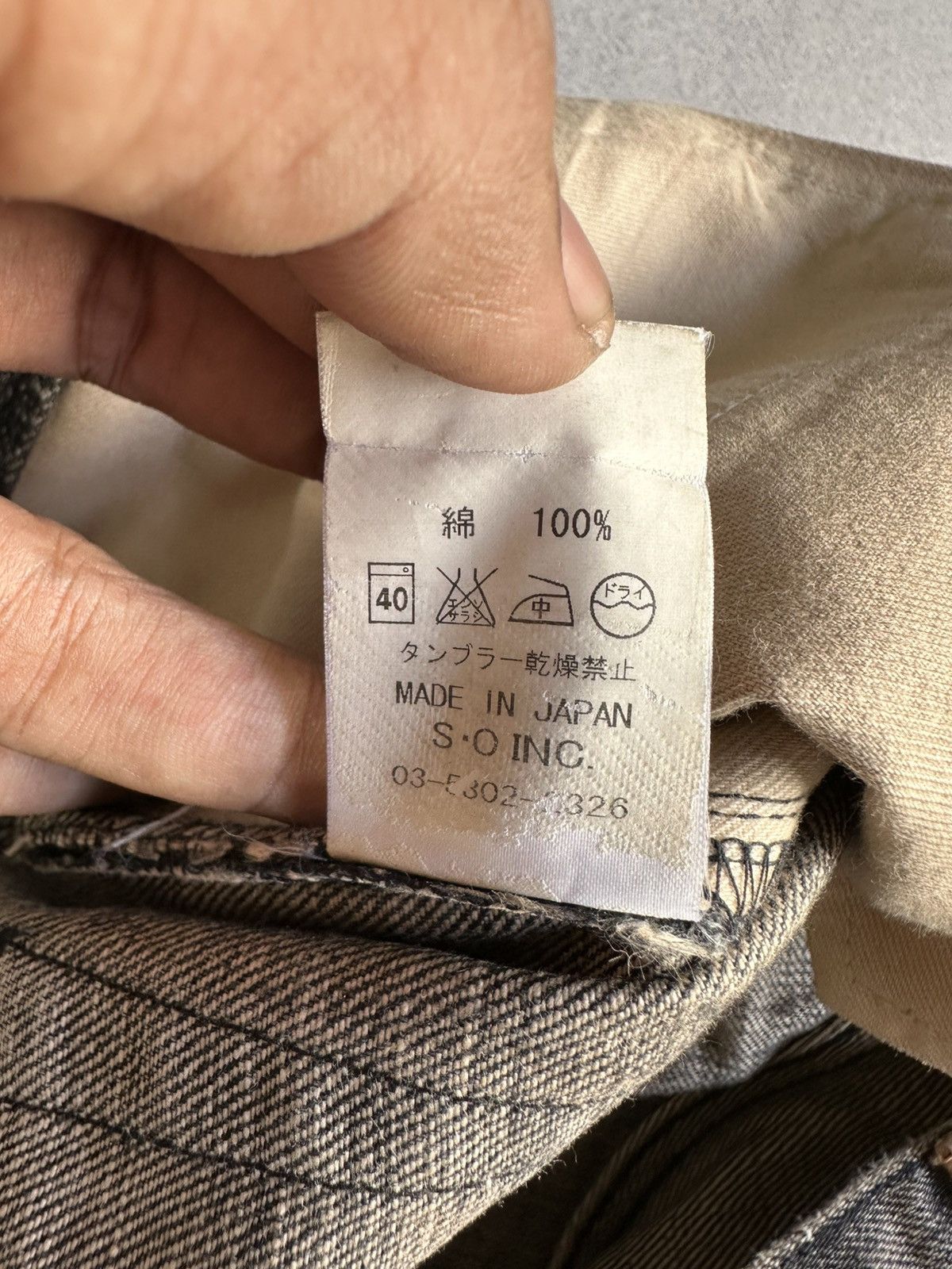 Japanese Brand Rico Japan Distressed Denim Size US 32 / EU 48 - 22 Thumbnail