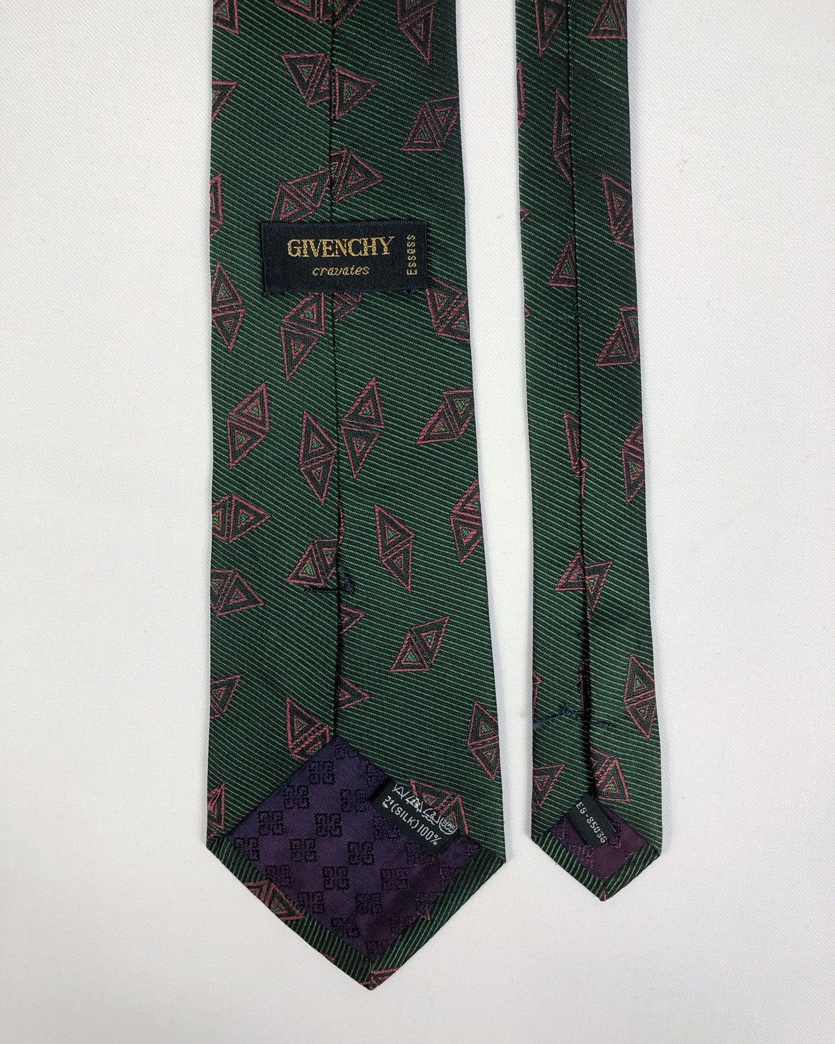 Givenchy Rare Vintage Givenchy Silk Tie Made in France Size ONE SIZE - 6 Thumbnail