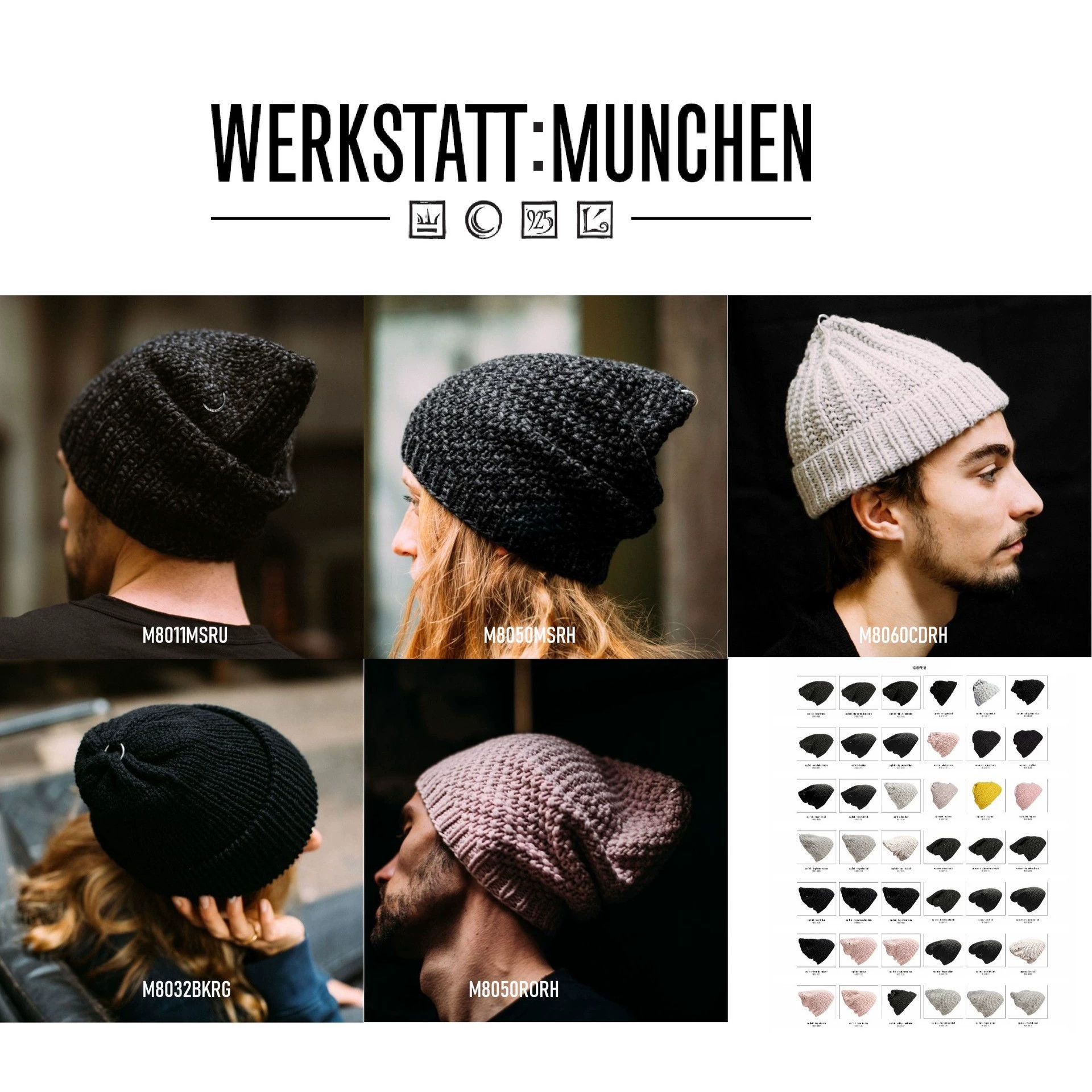 Werkstatt Munchen Werkstatt Munchen Cashmere Beanie Silver Buckle Size ONE SIZE - 1 Thumbnail