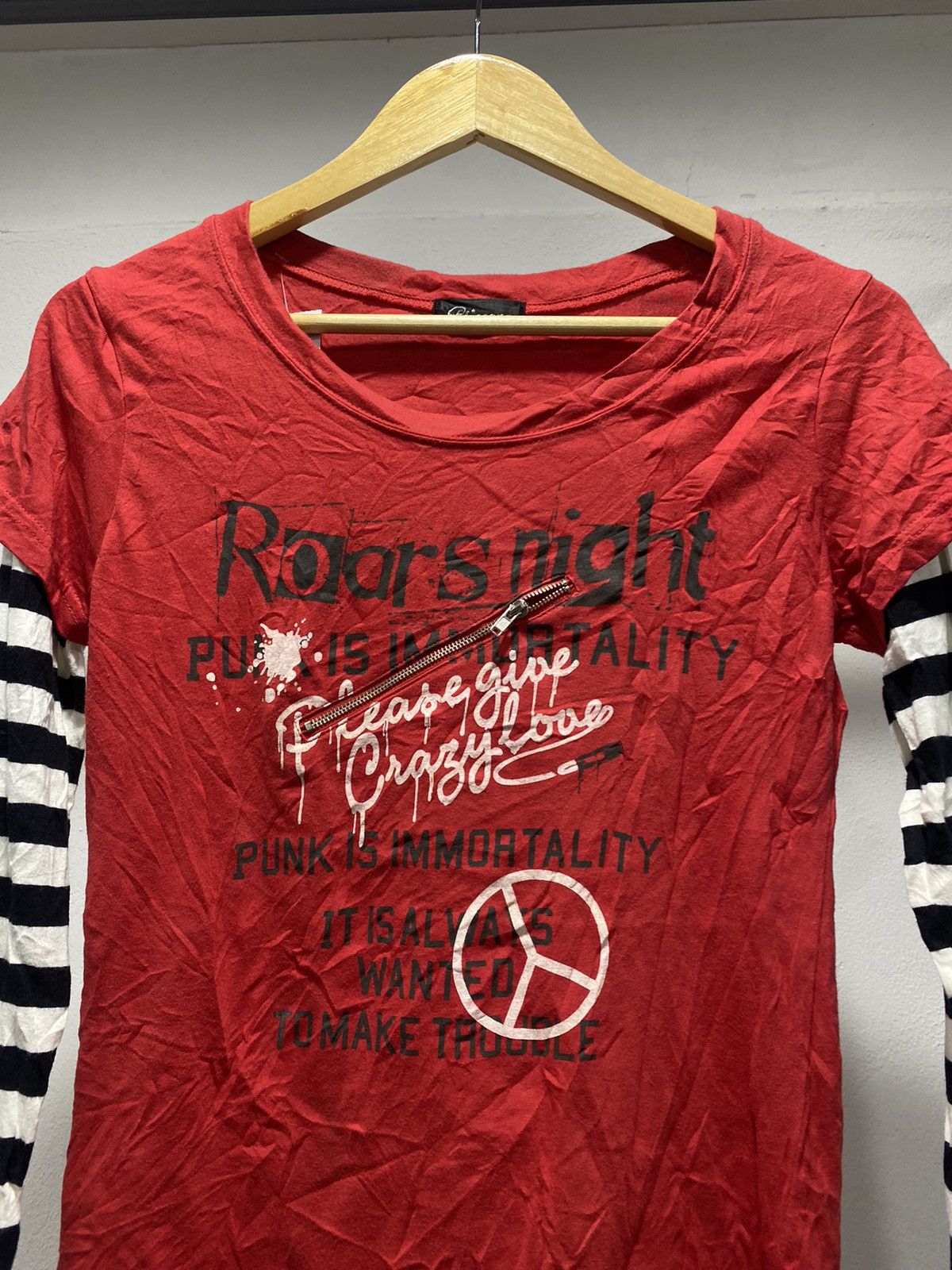 Hysteric Glamour Pliocine Punk Ls Tee Lgb Hysteric Poem Size M / US 6-8 / IT 42-44 - 3 Thumbnail