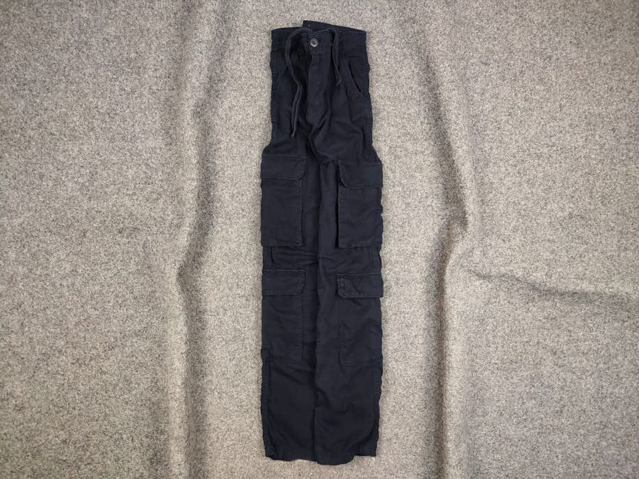 Hysteric Glamour Vintage If Six Was Nine style flared Baggy Cargo Pants Y2K Size US 32 / EU 48 - 2 Thumbnail