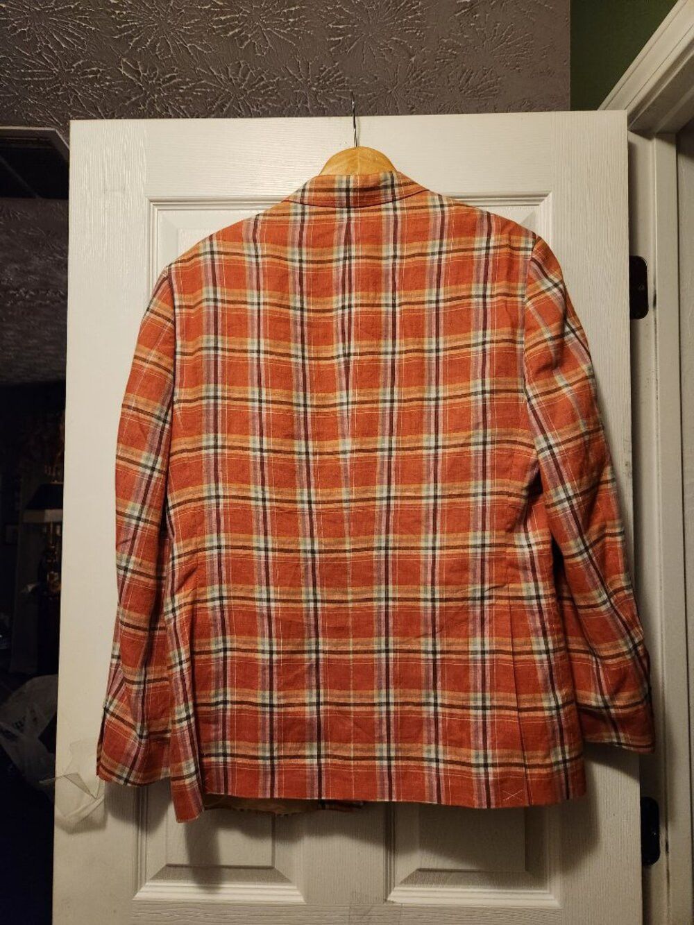 Tommy Hilfiger tommy Hilfiger mens new 100%linen sport coat blazer size:42R Size 42R - 5 Thumbnail