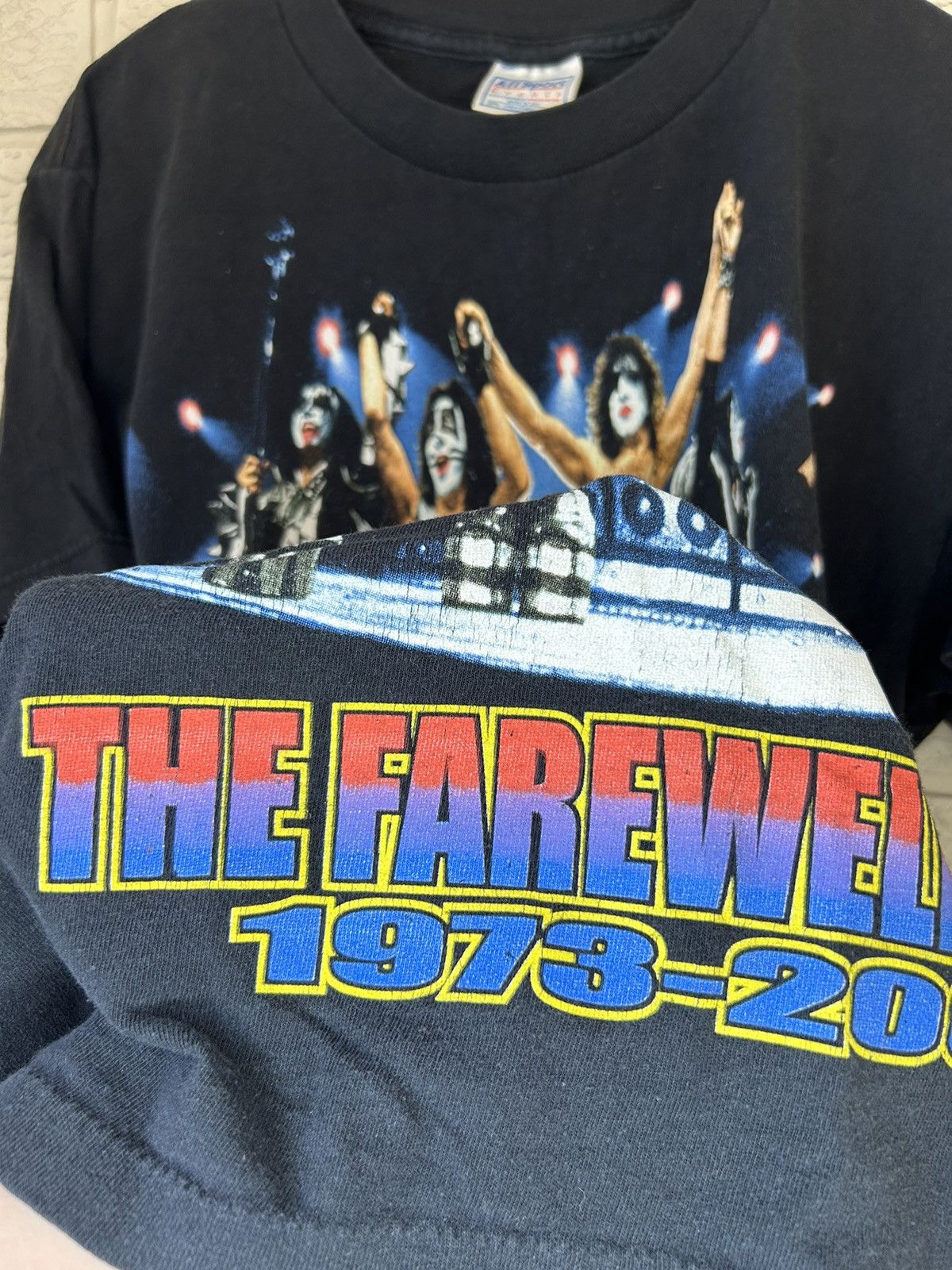 Band Tees Vintage Kiss The Farewell Tour Band Tee Rare Size US L / EU 52-54 / 3 - 4 Thumbnail