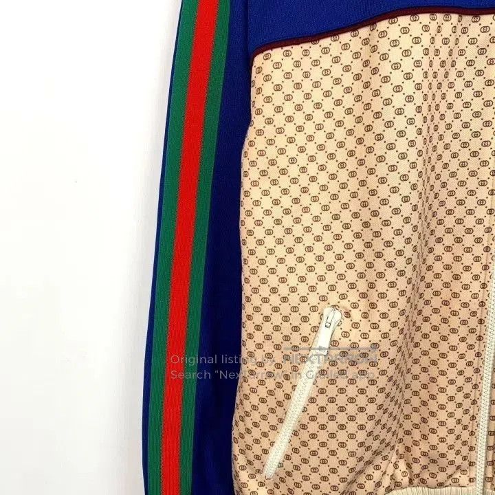 Gucci Gucci Logo Print Stripe Zip Jacket. Size US S / EU 44-46 / 1 - 4 Thumbnail
