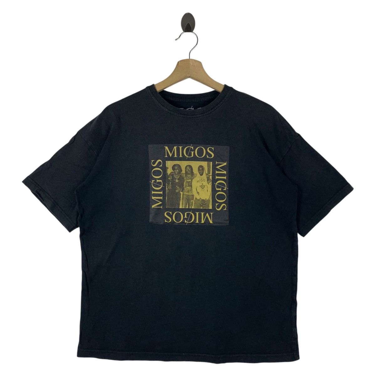Band Tees × Migos × Rap Tees MIGOS American hip hop group photo tee Size US M / EU 48-50 / 2 - 1 Thumbnail