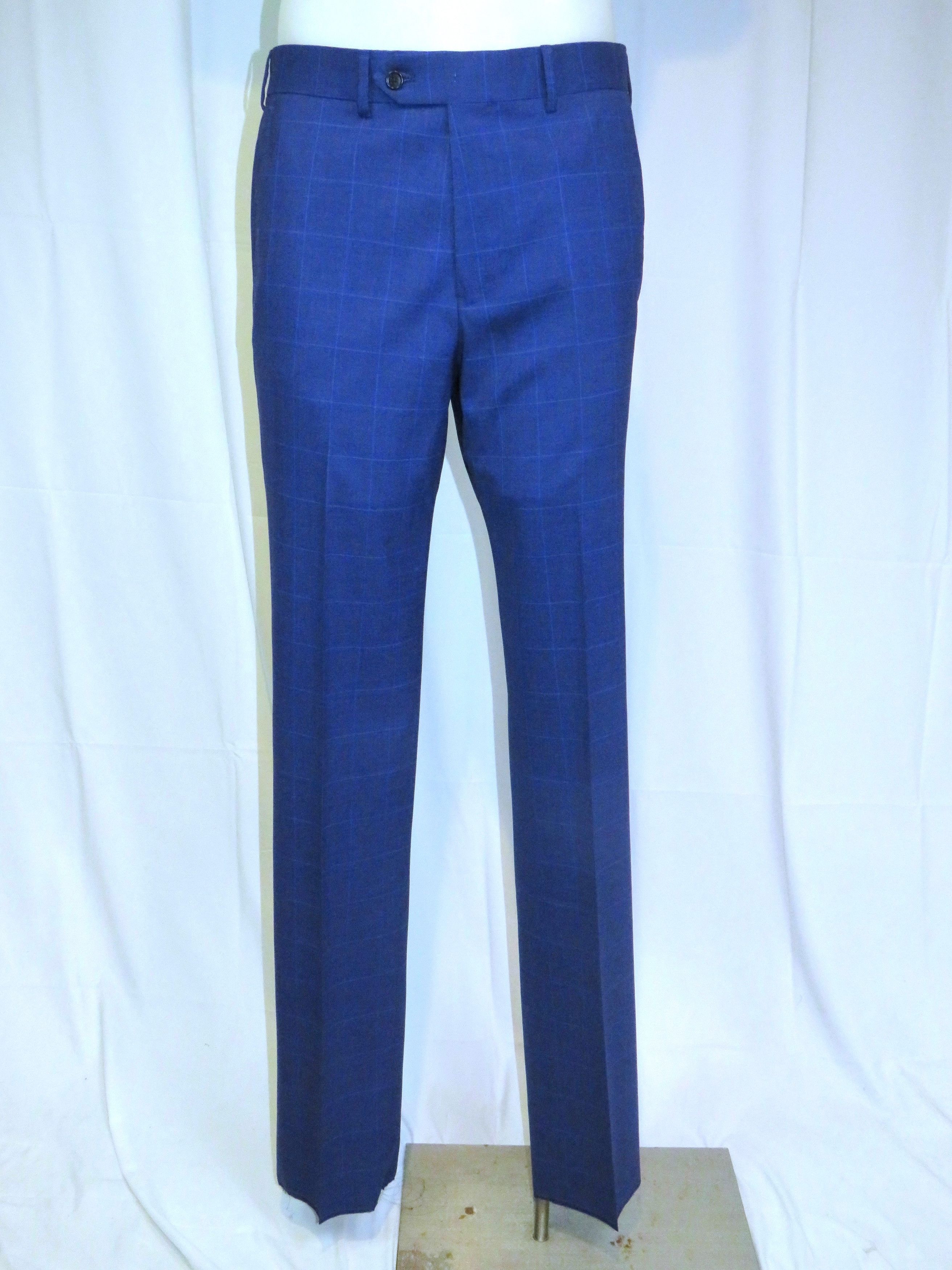 Brooks Brothers Golden Fleece Current Blue Plaid Two Button Suit 40R NWT Size 40R - 12 Thumbnail