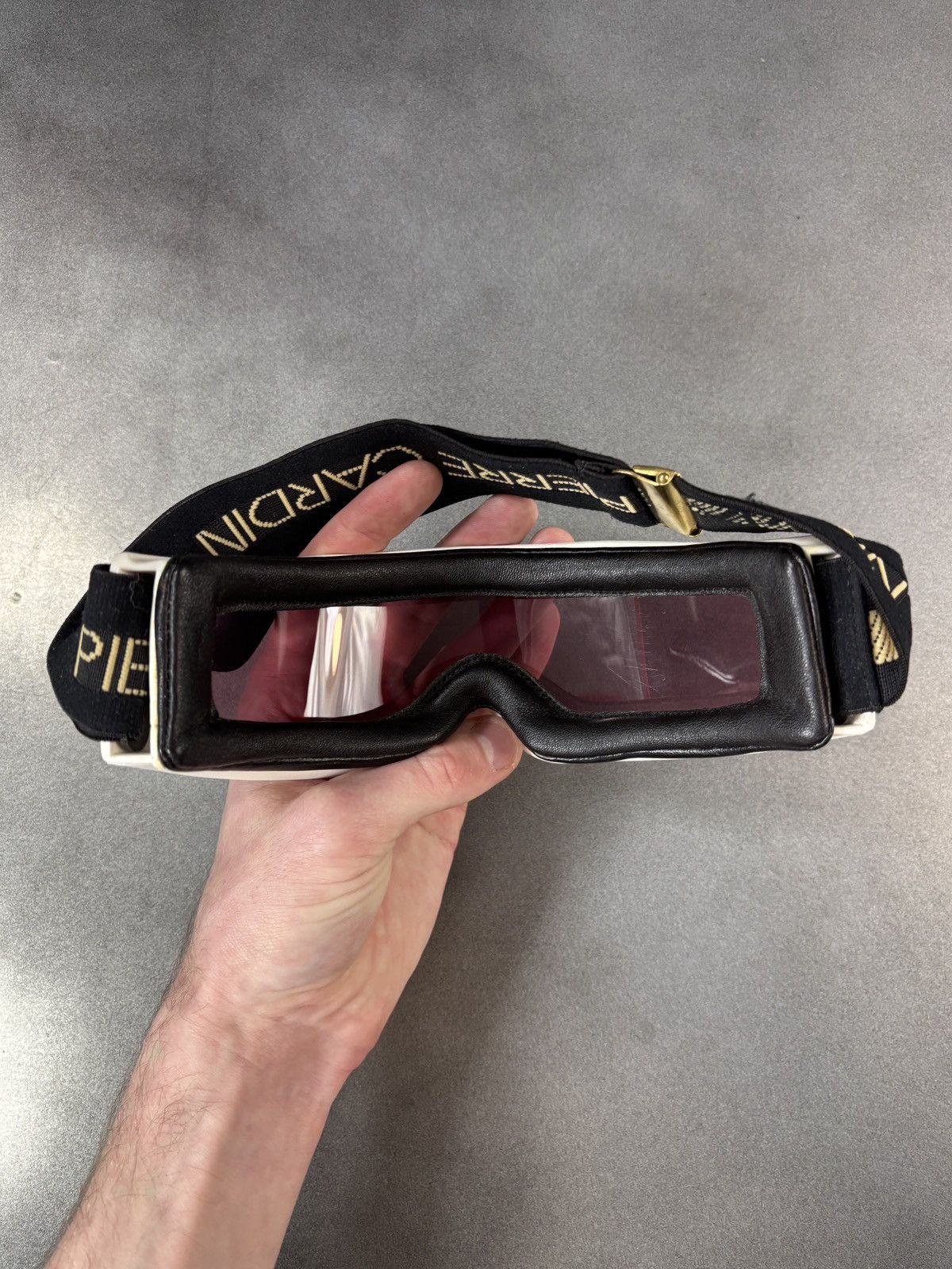 Pierre Cardin × Vintage Vintage Pierre Cardin Goggles 30/7 James Bond 1970s 1980s Size ONE SIZE - 13 Thumbnail