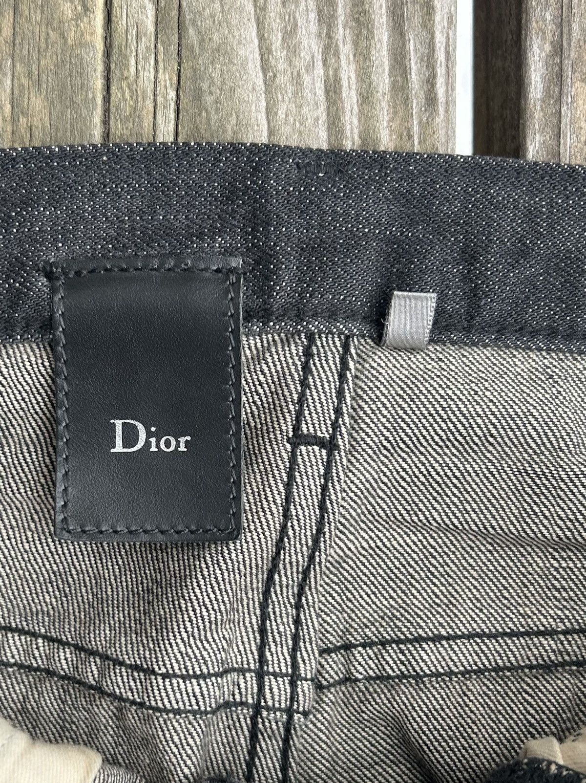 Dior Dior Homme Clawmarks Black Denim Hedi Slimane AW05 Size US 29 - 2 Thumbnail