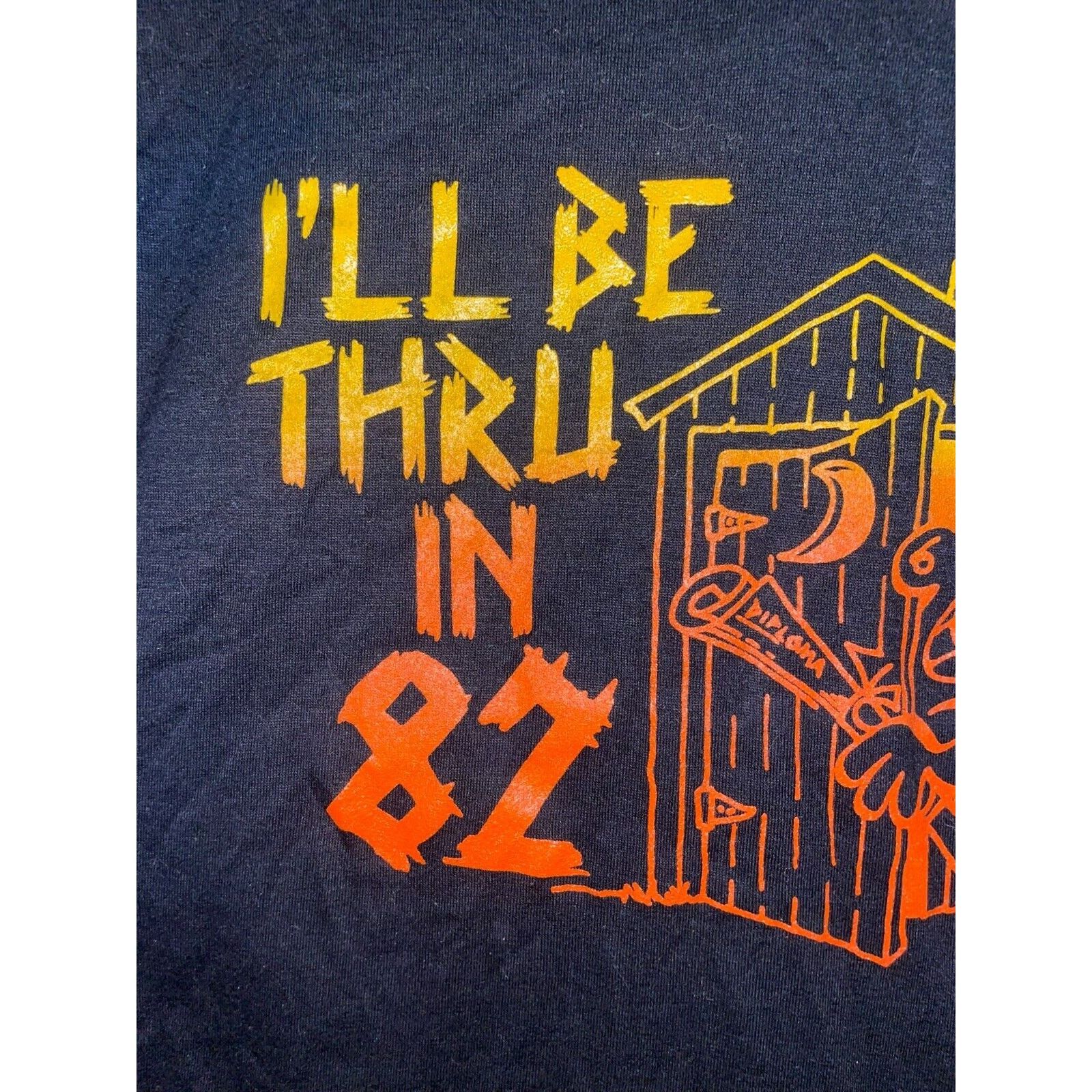 Other Vintage Graduation Shirt Sportswear Photos Black Tee 80s S Size US S / EU 44-46 / 1 - 4 Thumbnail